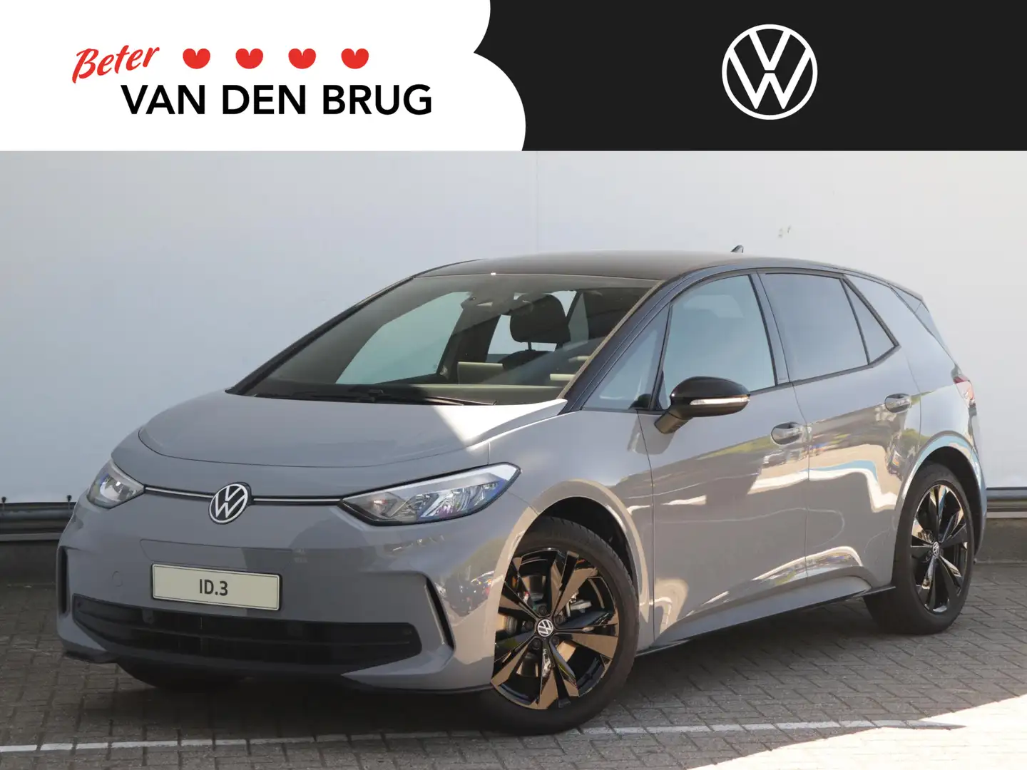 Volkswagen ID.3 Black Edition 52 kWh accu. 125 kW / 170 pk Hatchba Zwart - 1