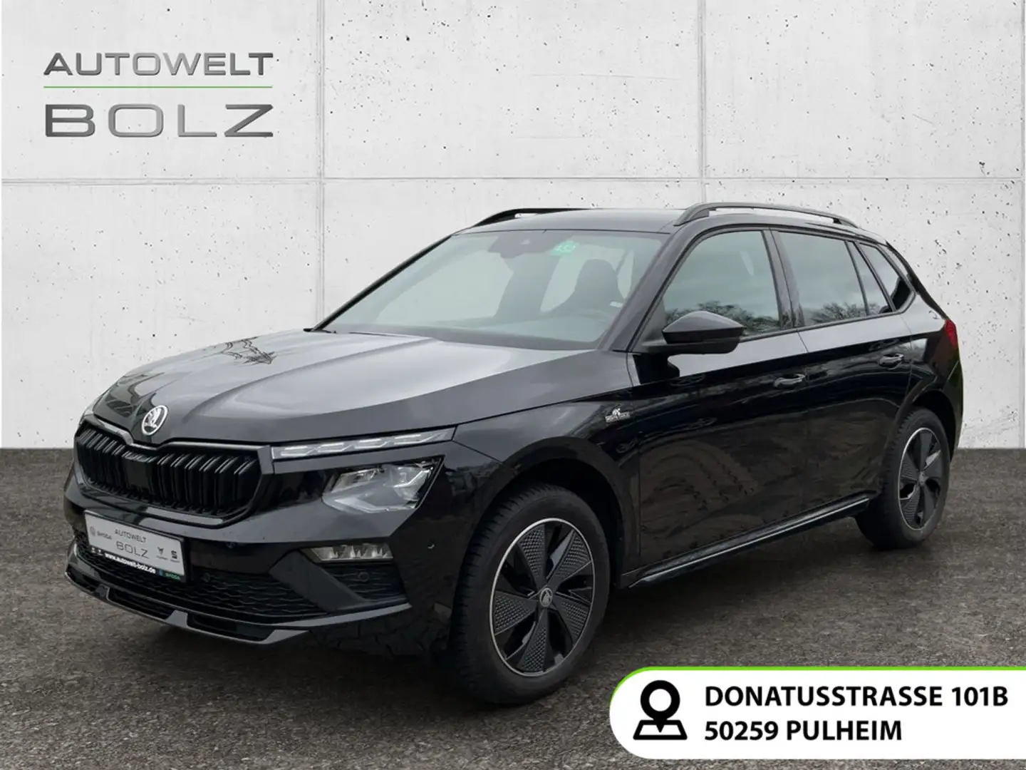 Skoda Kamiq Monte Carlo 1.5 AHK Pano Navi Kamera DigiC Schwarz - 1