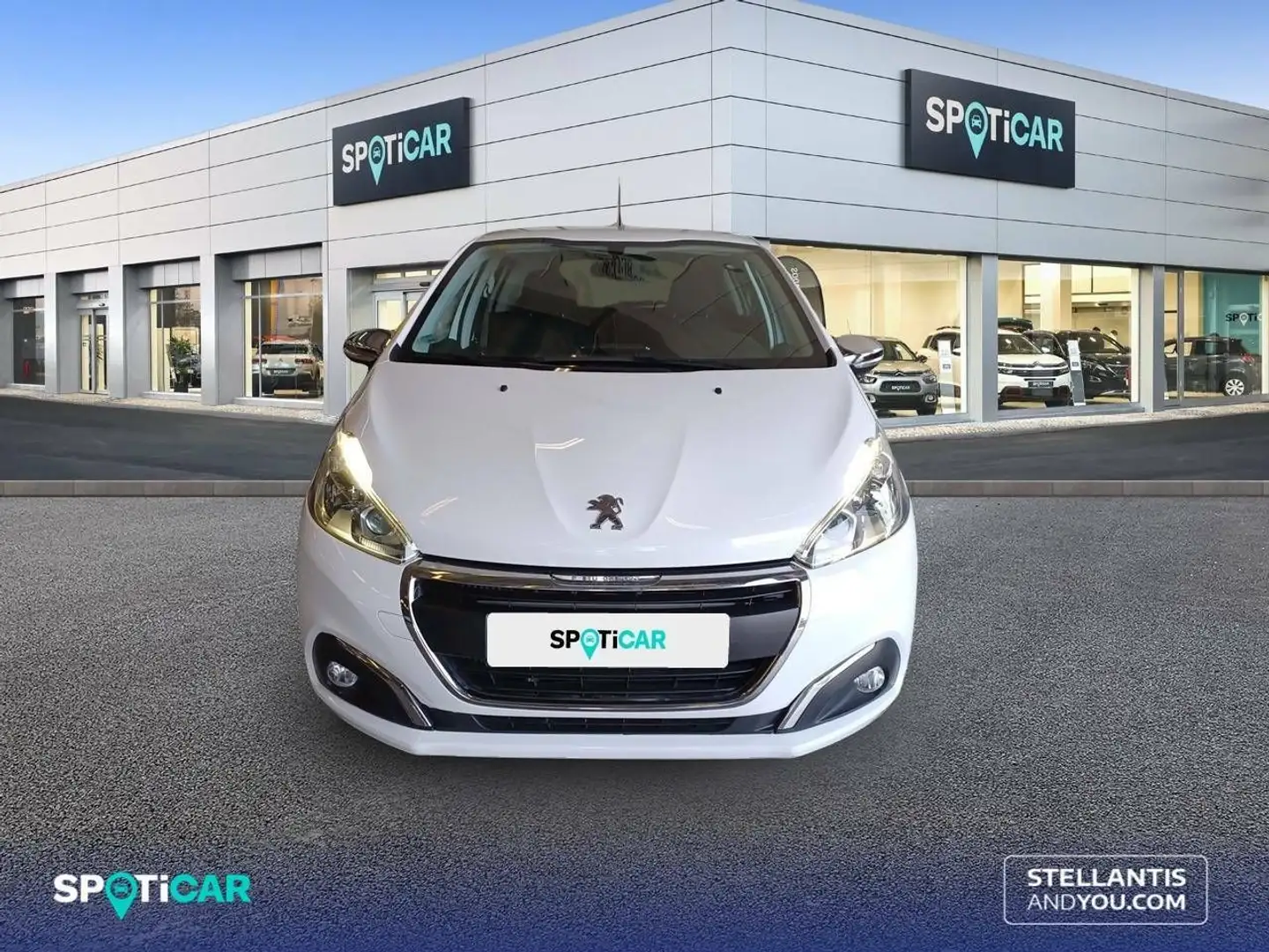 Peugeot 208 1.6BlueHDi Style 100 Blanco - 2