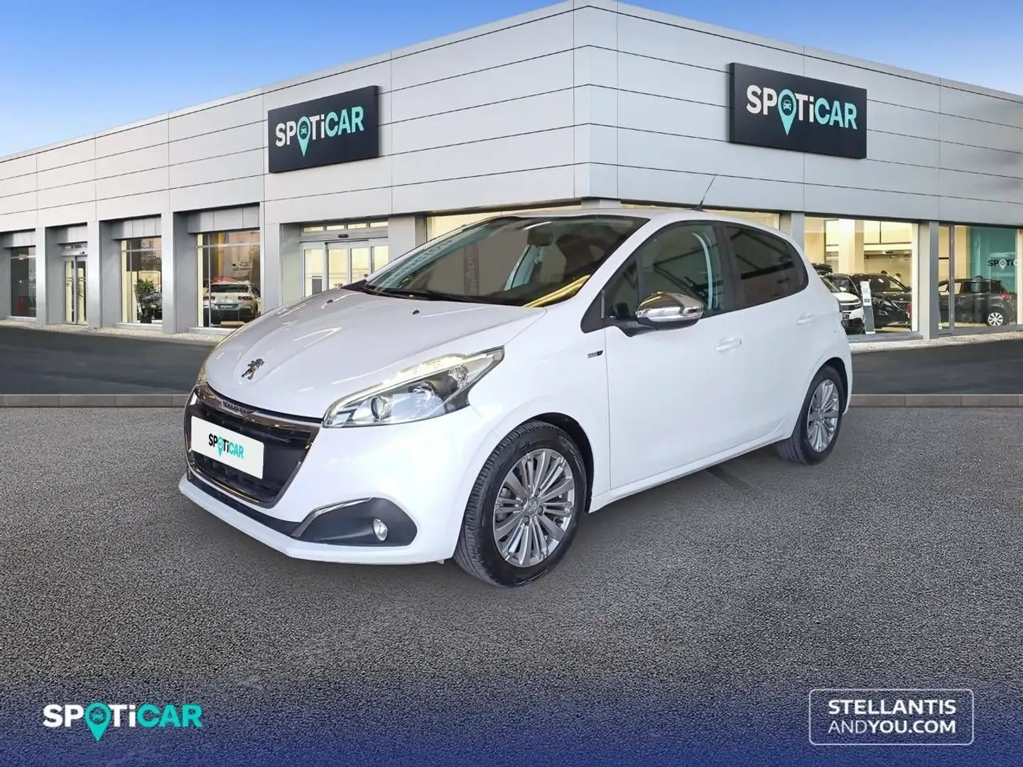 Peugeot 208 1.6BlueHDi Style 100 Blanco - 1