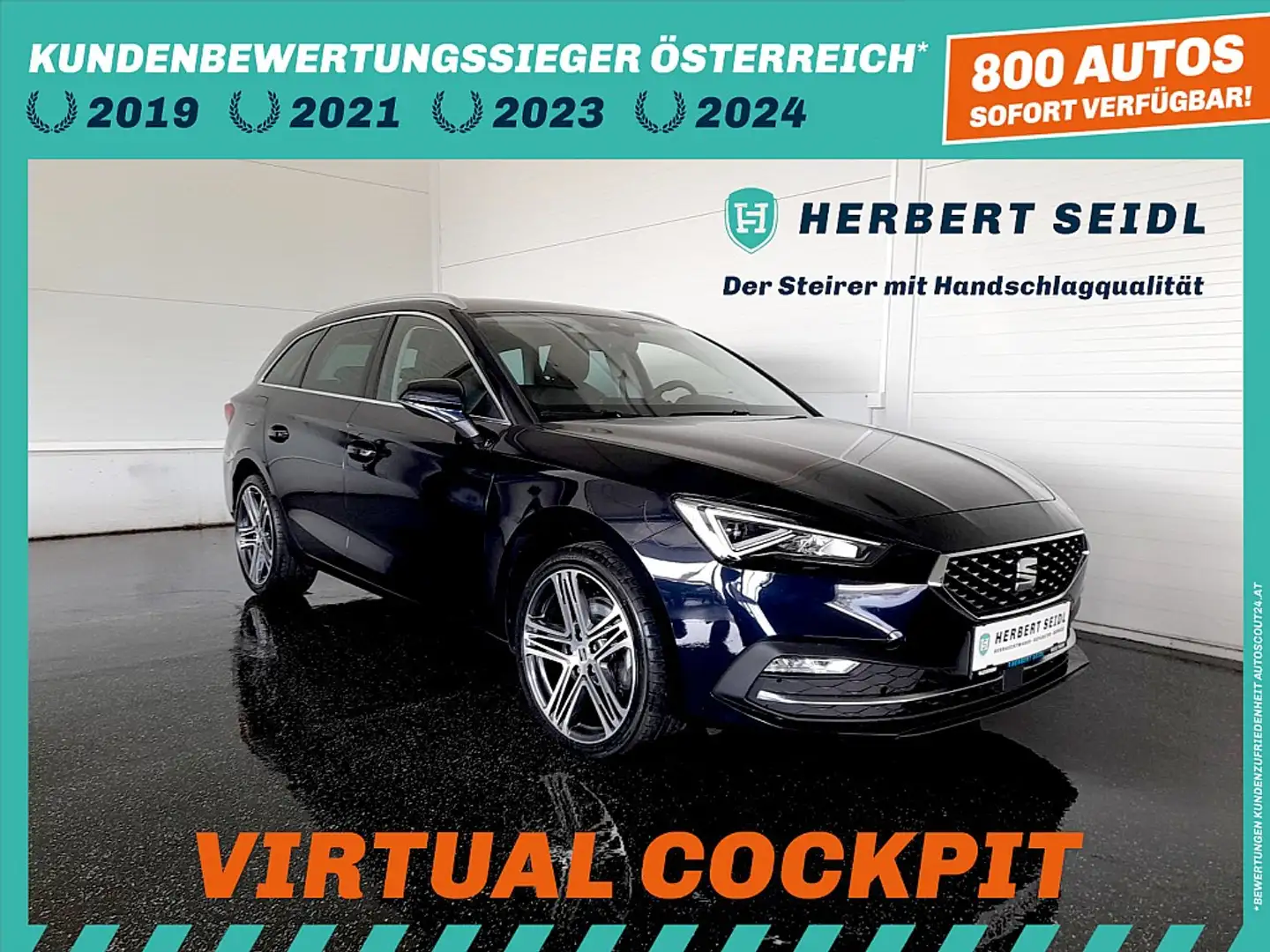SEAT Leon ST Xcellence 2,0 TDI DSG *18 ZOLL / VOLL-LED / ... Blau - 1