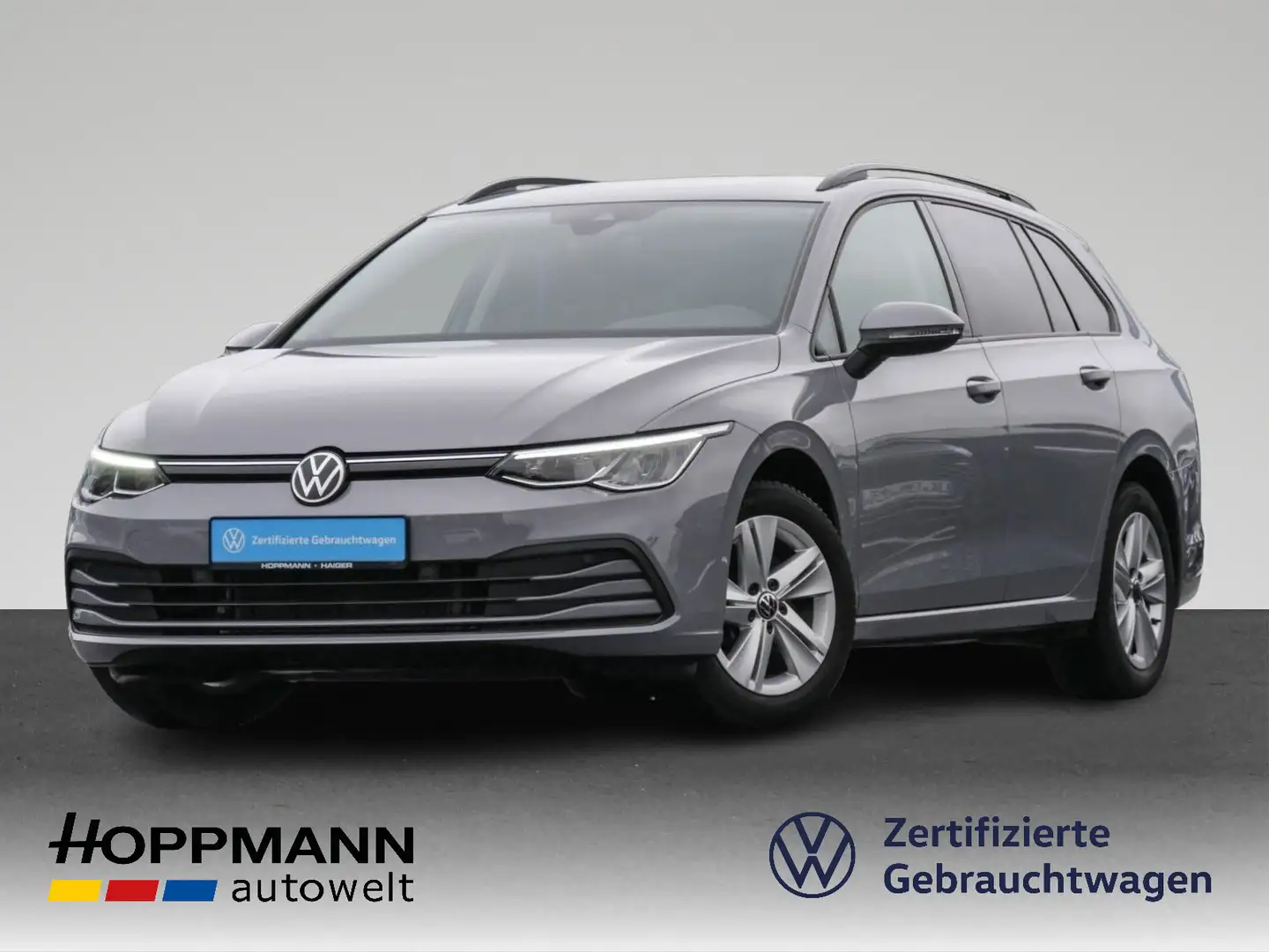 Volkswagen Golf Variant Life 2.0 TDI DSG AHK Navi LED SideA Grau - 1