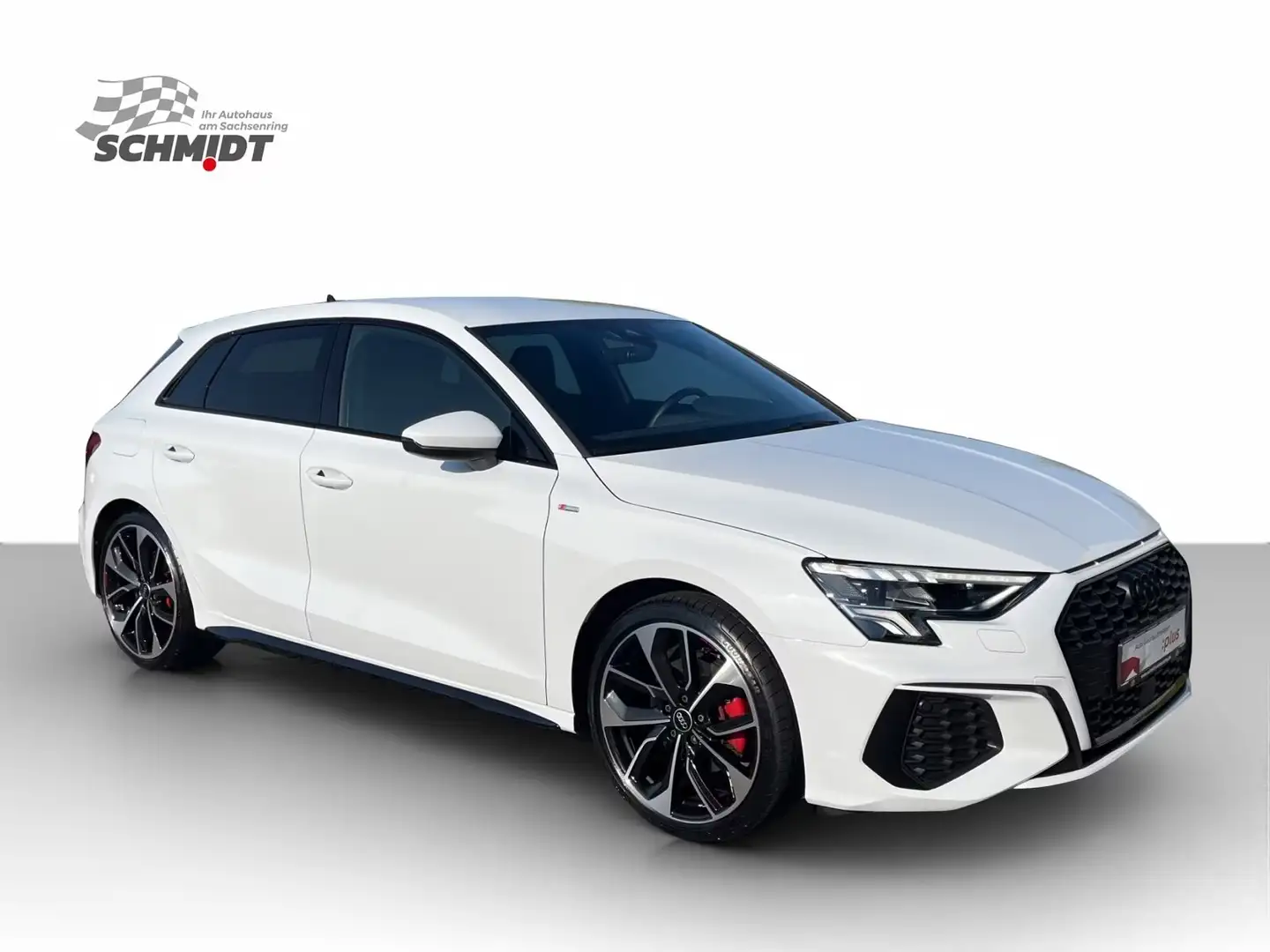 Audi A3 1.5Tfsi 150cv s tronic s line identity black 2022 Bianco - 2