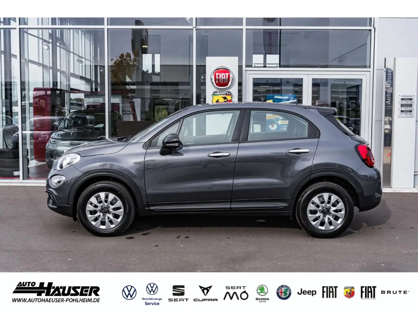 Fiat 500X MY23 Hybrid 1.5 GSE TECH KOMFORT NAVI KAMERA APPLE Grau - 2
