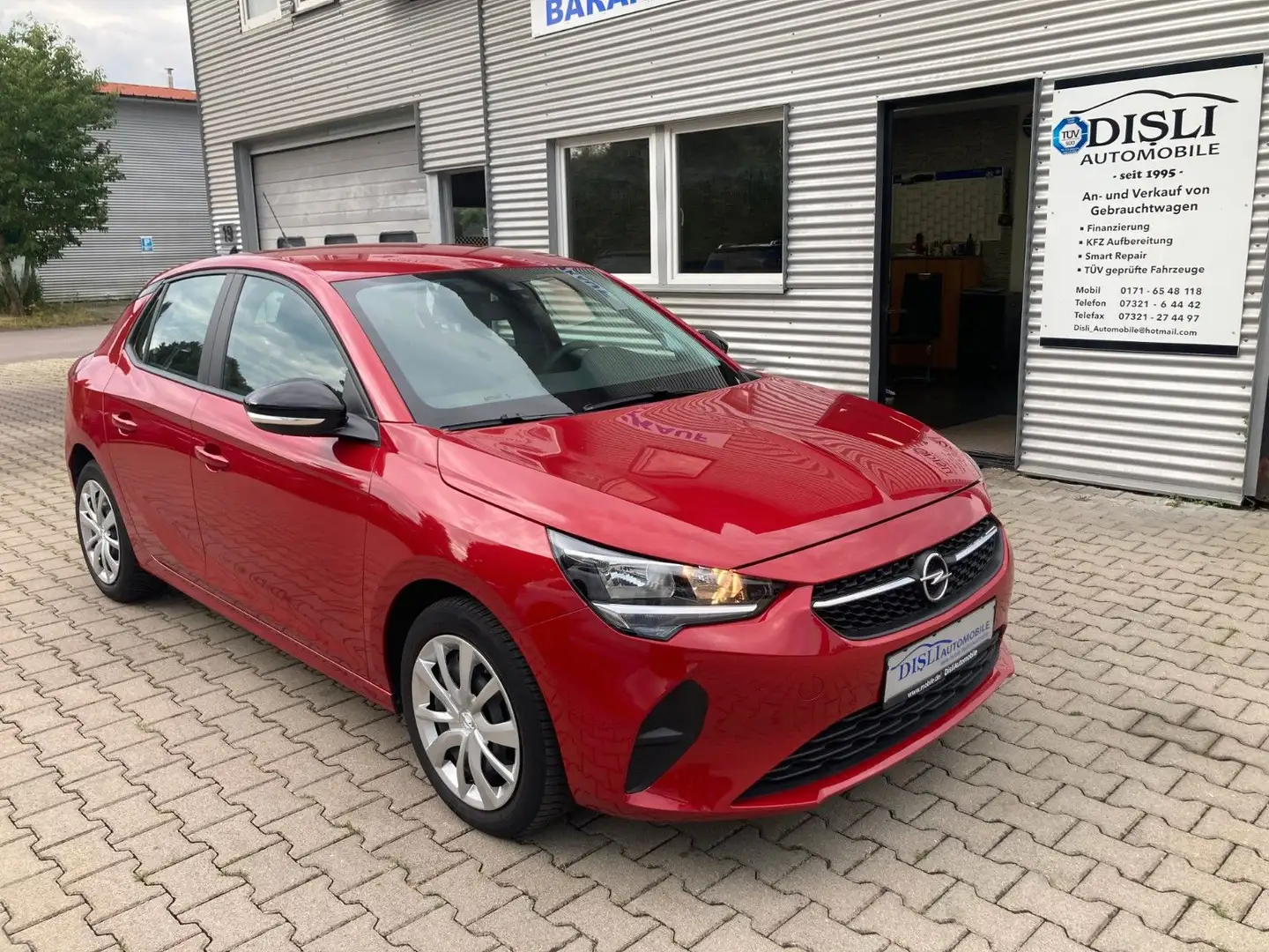 Opel Corsa F Edition,Klimaanlage Rot - 1