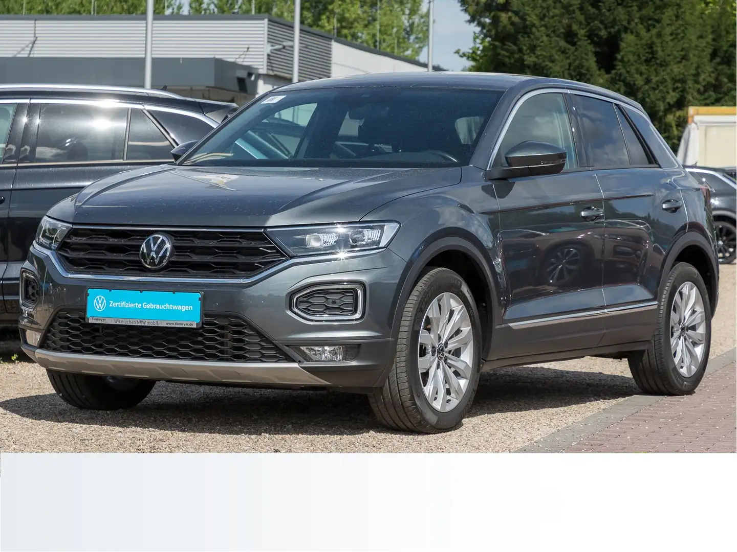 Volkswagen T-Roc 2.0 TDI DSG SPORT LED ACC SITZHZ LM17 Grau - 2