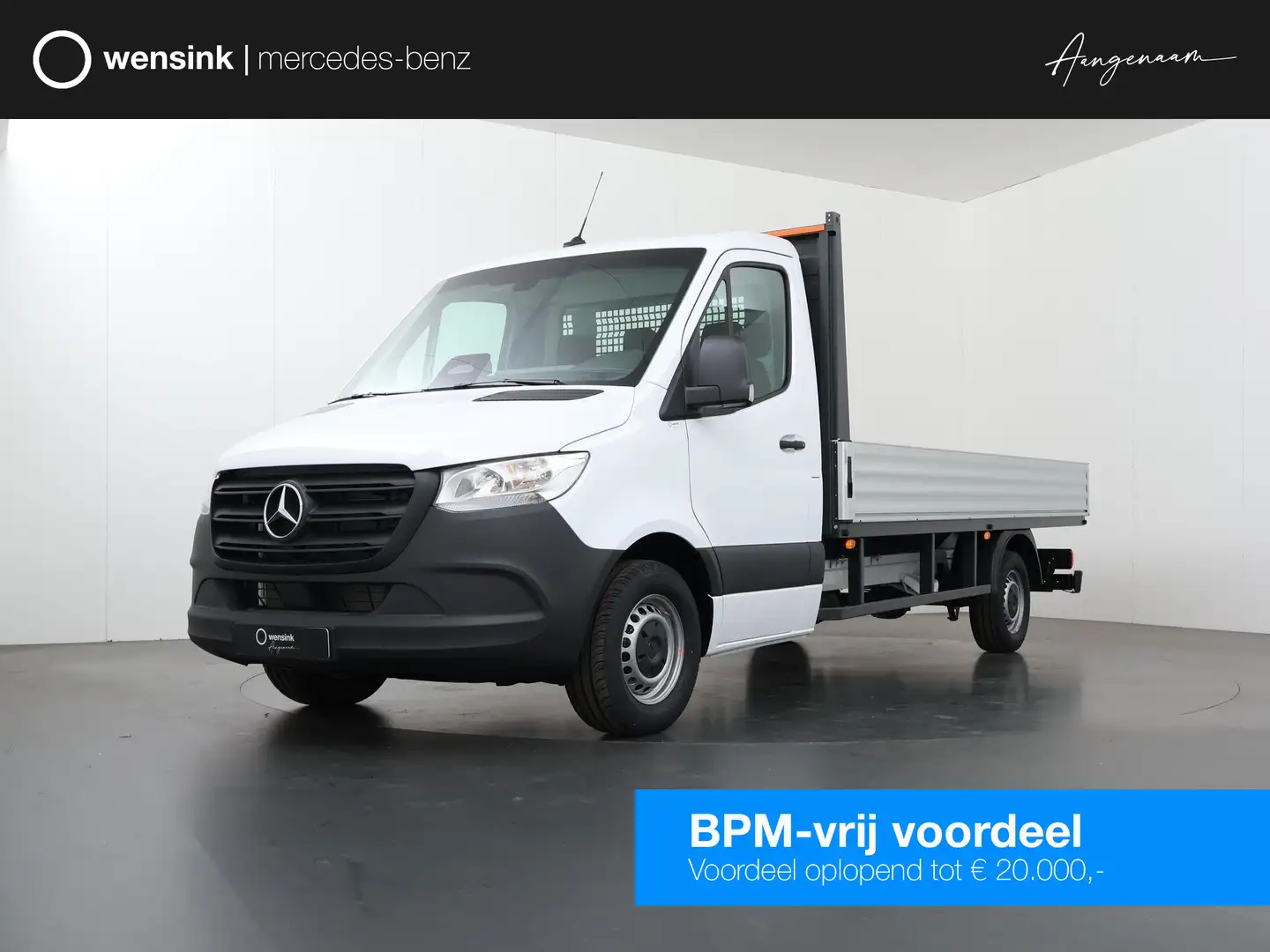 Mercedes-Benz Sprinter 315 CDI Open Laadbak L3 RWD PRO | 3500 KG Trekhaak Wit - 1