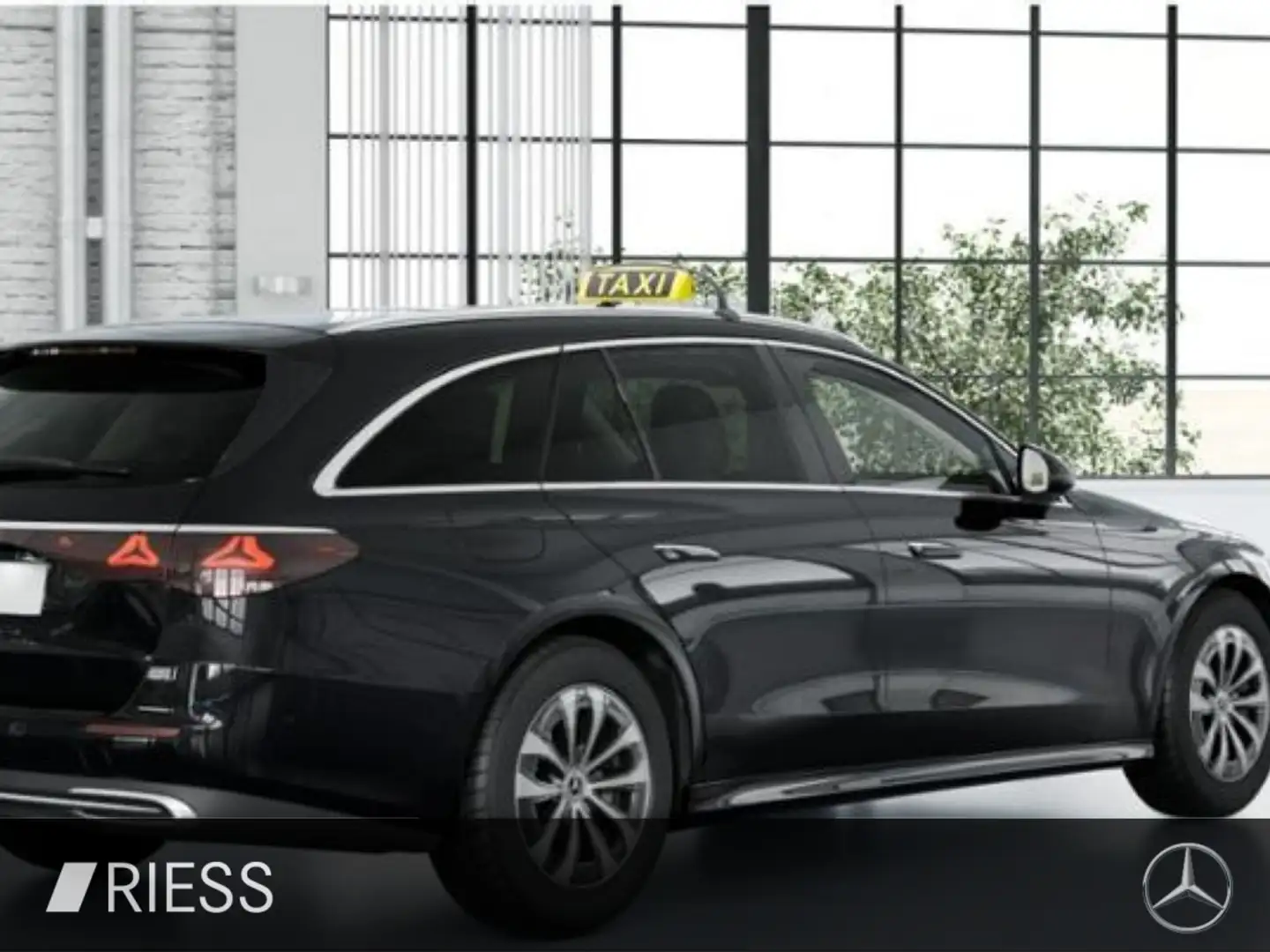 Mercedes-Benz E 200 d T TAXI UMBAU MÖGLICH+AVGD+DISTR+KEYL+LED Negro - 2
