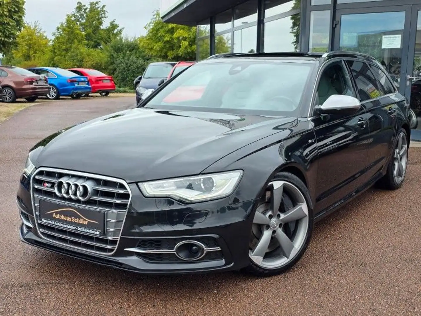 Audi S6 Avant 4.0 TFSI quattro+BOSE+PANO+ACC+NAVI+LUF Schwarz - 1