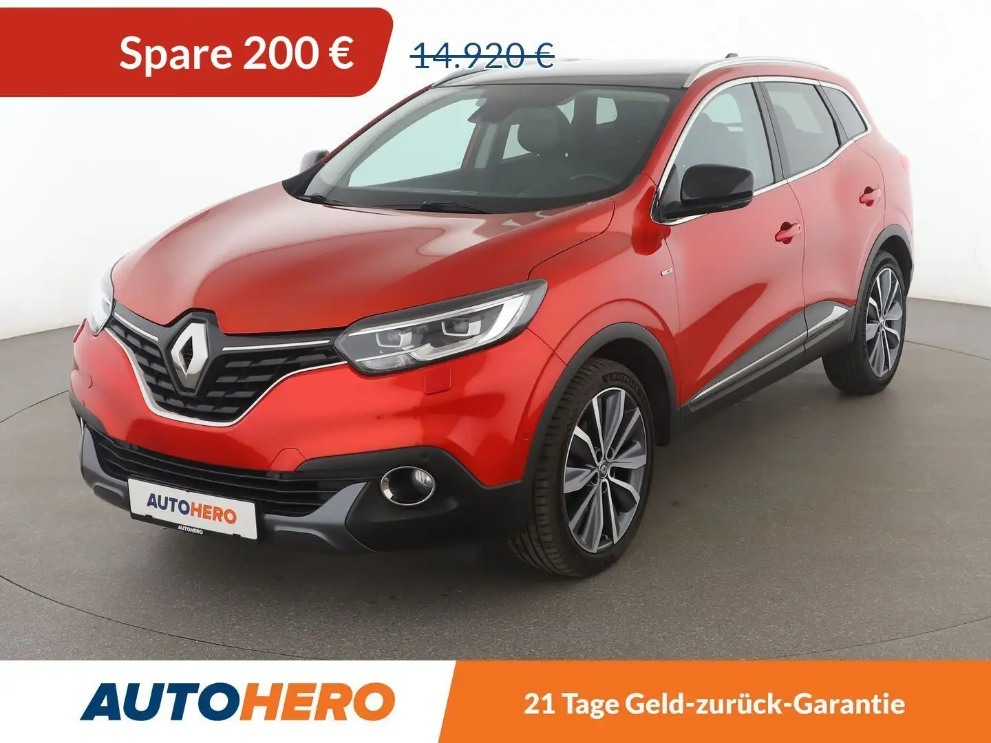 Renault Kadjar 1.5 dCi Energy Bose Edition Aut.*NAVI*CAM*LED*SHZ* Rot - 1