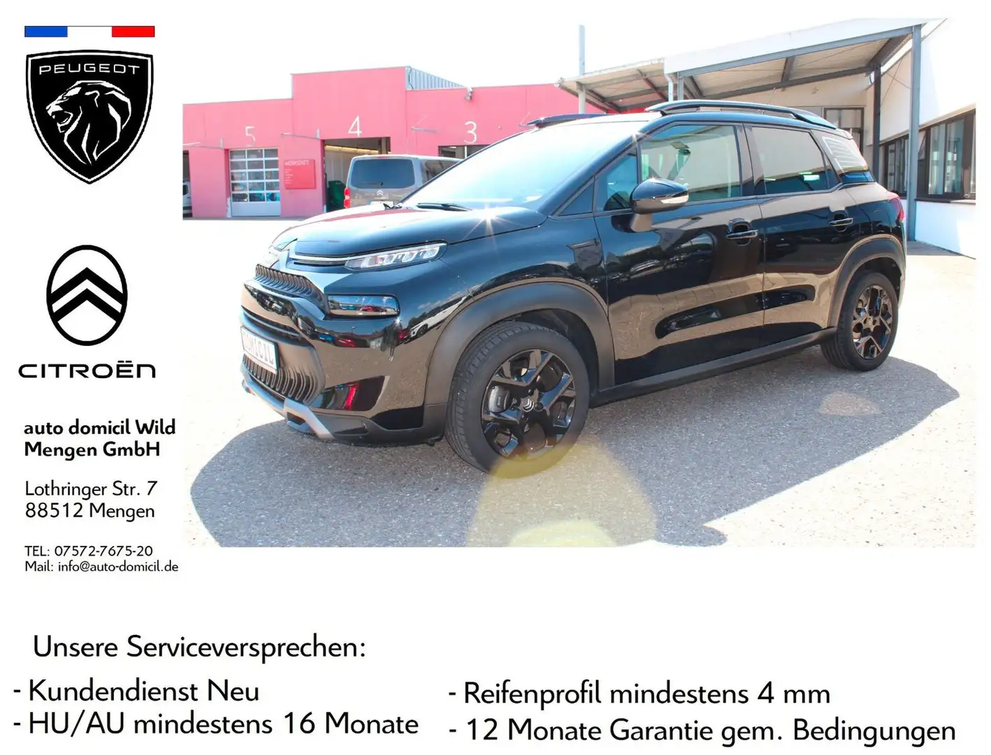 Citroen C3 Aircross Shine Pack Negro - 1