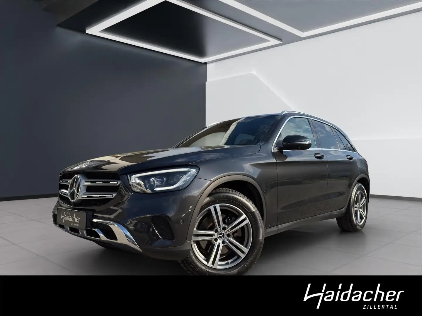 Mercedes-Benz GLC 220 d 4MATIC Distr PTS Shz Ambi FAP Mbeam Grau - 1