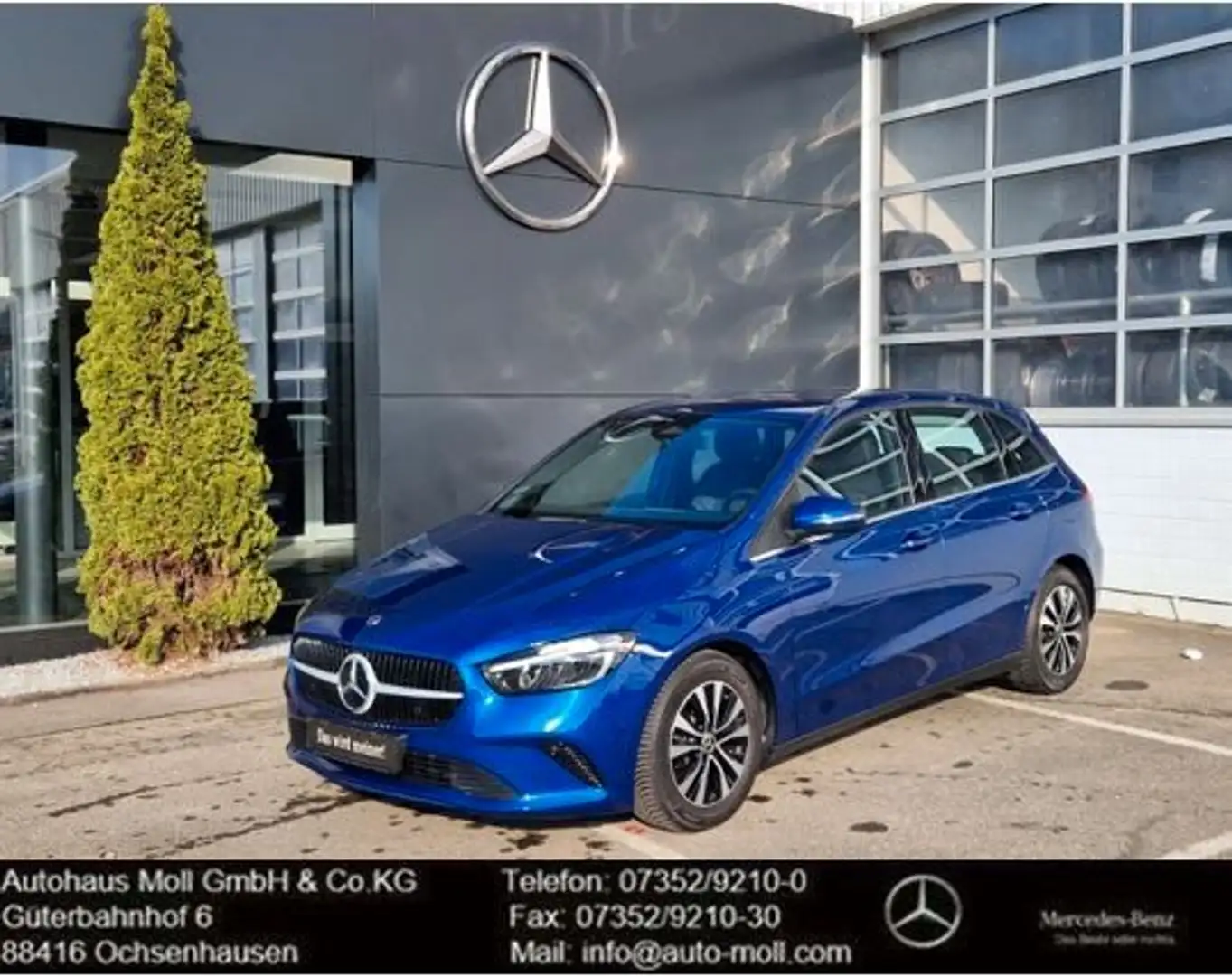 Mercedes-Benz B 200 AHK|Easy-P|LED|Kamera|Park|DAB|Spur|Klima Blau - 1