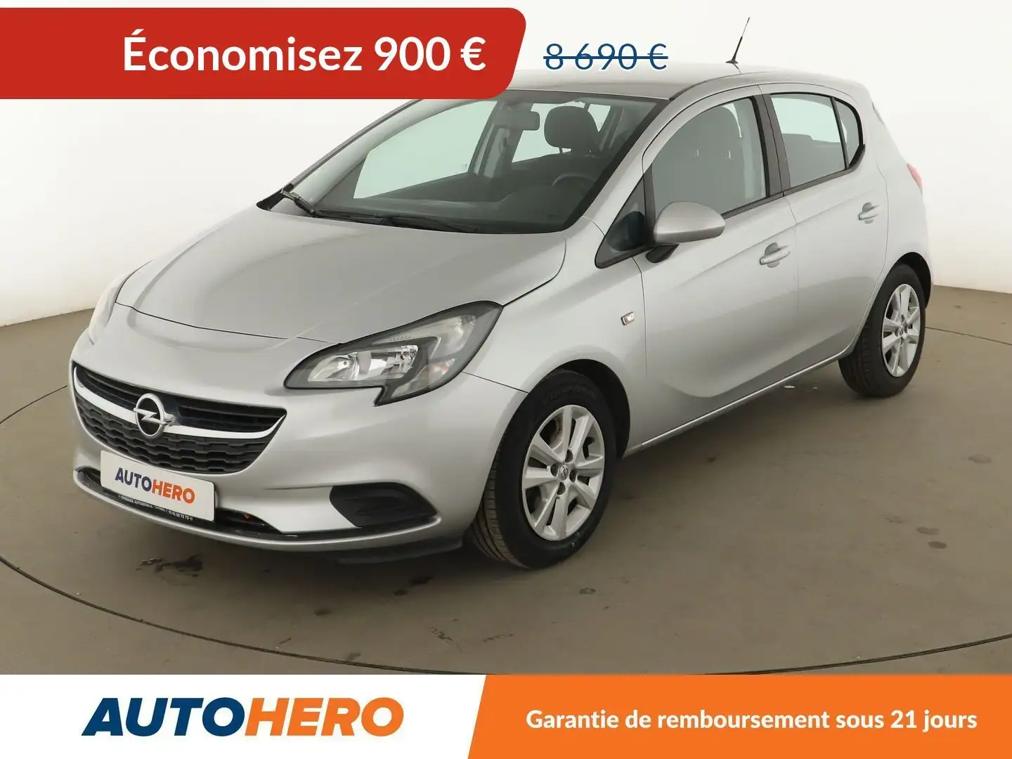 Opel Corsa 1.4 Edition Gris - 1