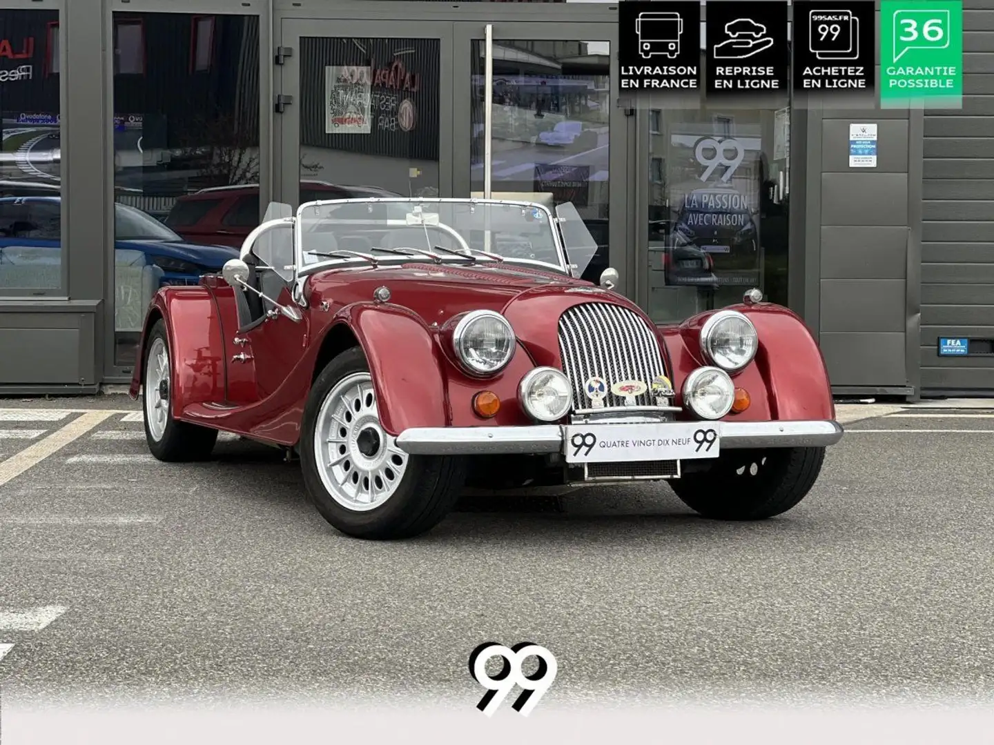 Morgan Plus 8 P.i. . Rouge - 1