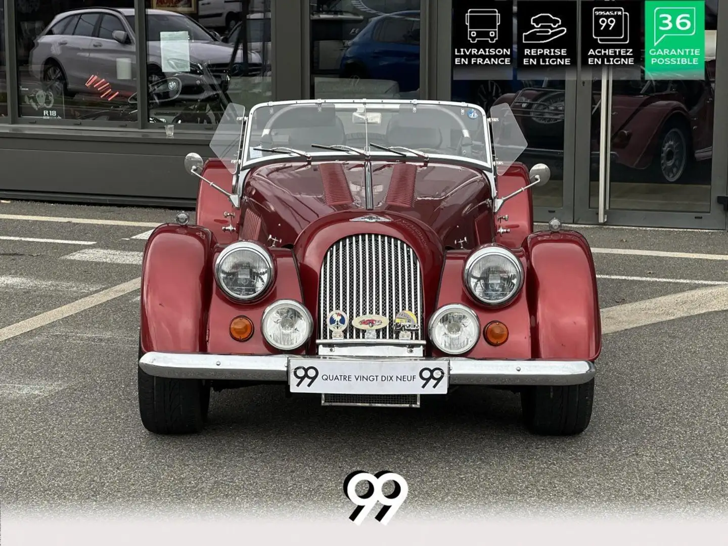 Morgan Plus 8 P.i. . Rouge - 2