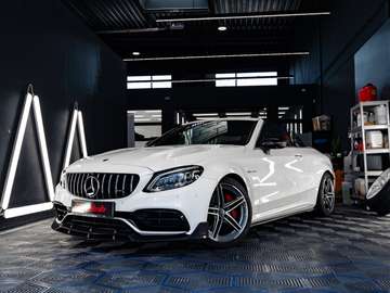 C63 AMG S FULL CARBON Cabrio Caméra*360*Burmester*