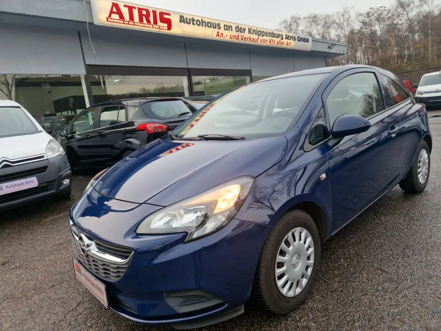Opel Corsa E Selection Euro 6 Blau - 2