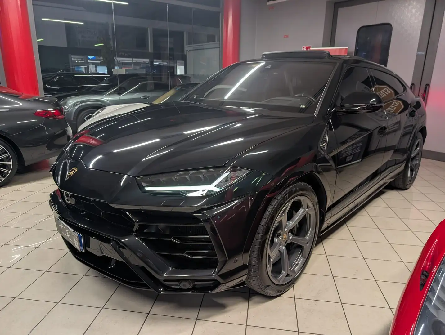 Lamborghini Urus 4.0 V8 TETTO TAGLIANDI LAMBORGHINI Nero - 2