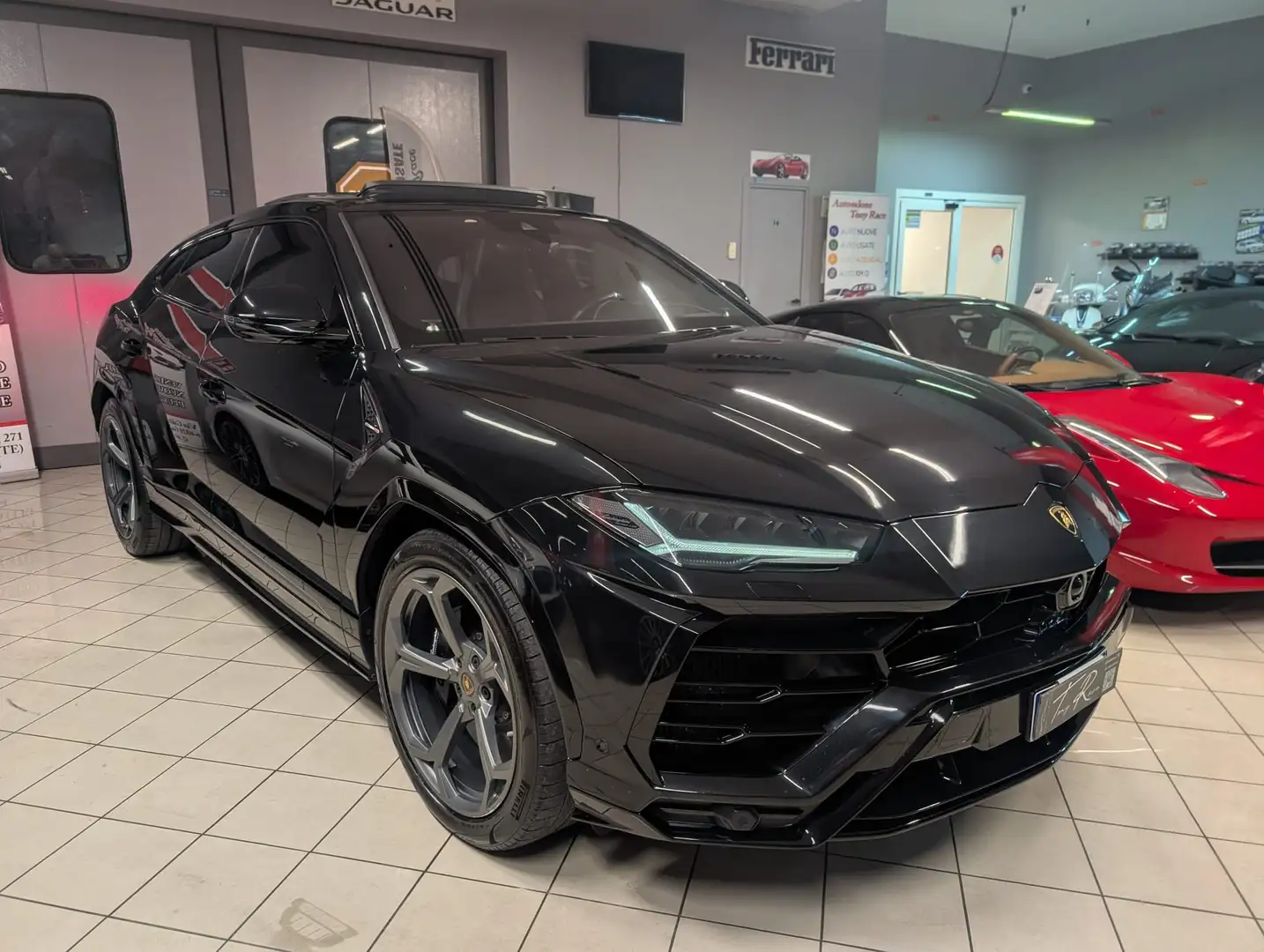 Lamborghini Urus 4.0 V8 TETTO TAGLIANDI LAMBORGHINI Nero - 1