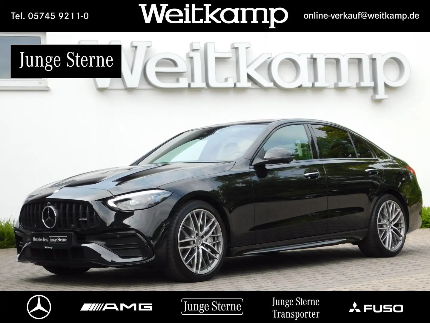 Mercedes-Benz C 43 AMG AMG C 43 4M Night+Panorama+Distronik+19"+Totw. Noir - 1
