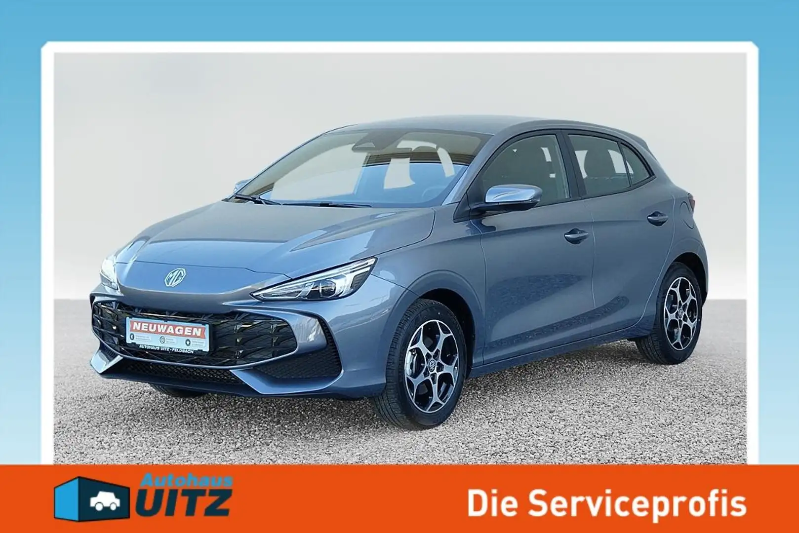 MG MG3 Comfort +ACC+RFK+Navi+LED Grau - 1