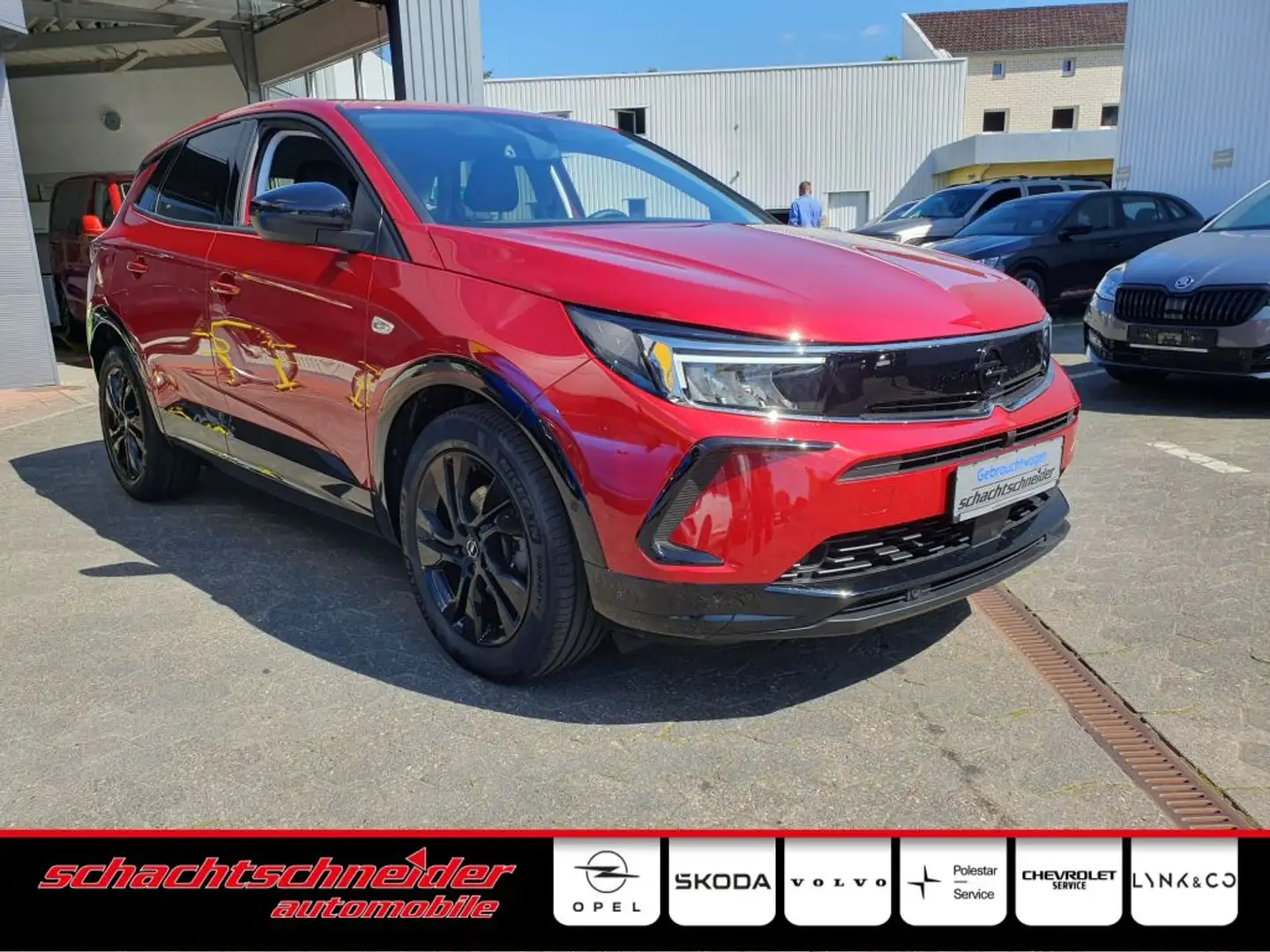 Opel Grandland 1.2 DI GS+LED+Keyless+Kamera+Navi Rot - 1