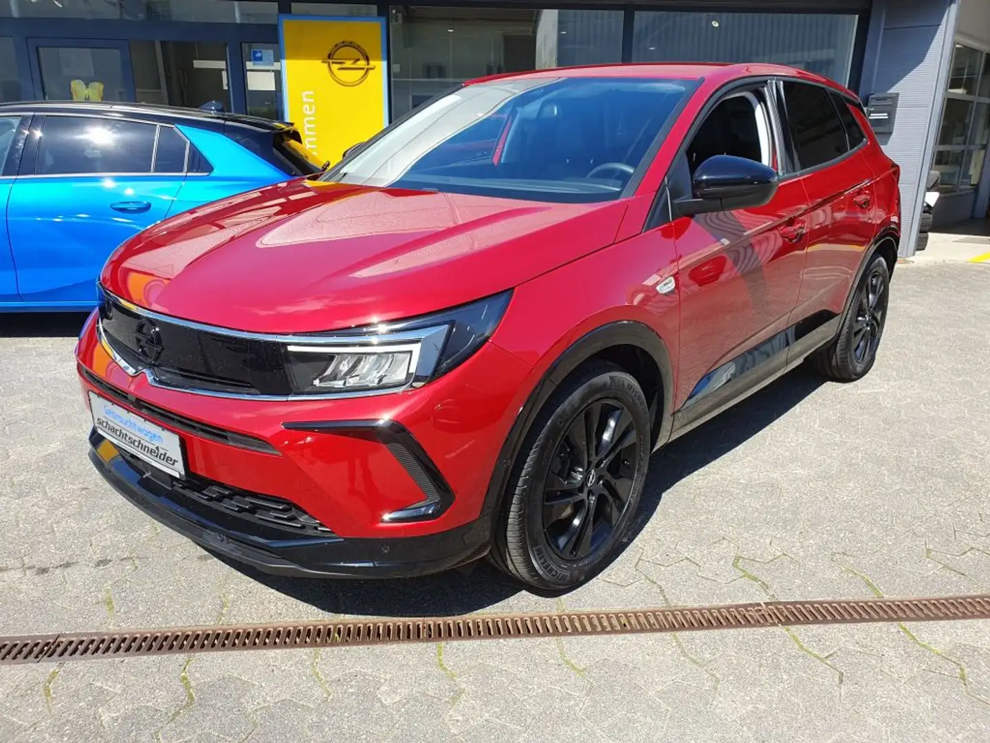 Opel Grandland 1.2 DI GS+LED+Keyless+Kamera+Navi Rot - 2