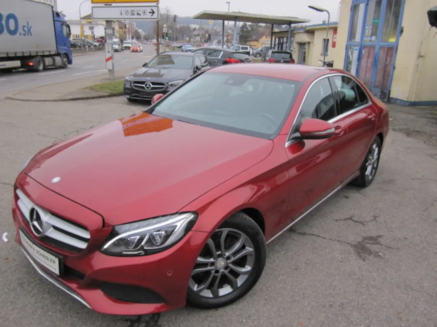 Mercedes-Benz C 200 CGI Rosso - 1