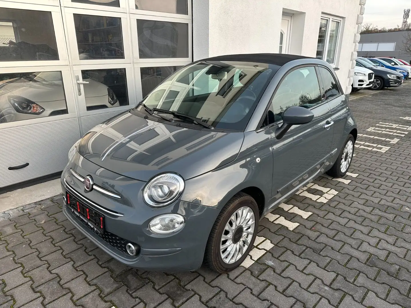 Fiat 500C Lounge Cabrio Grau - 1