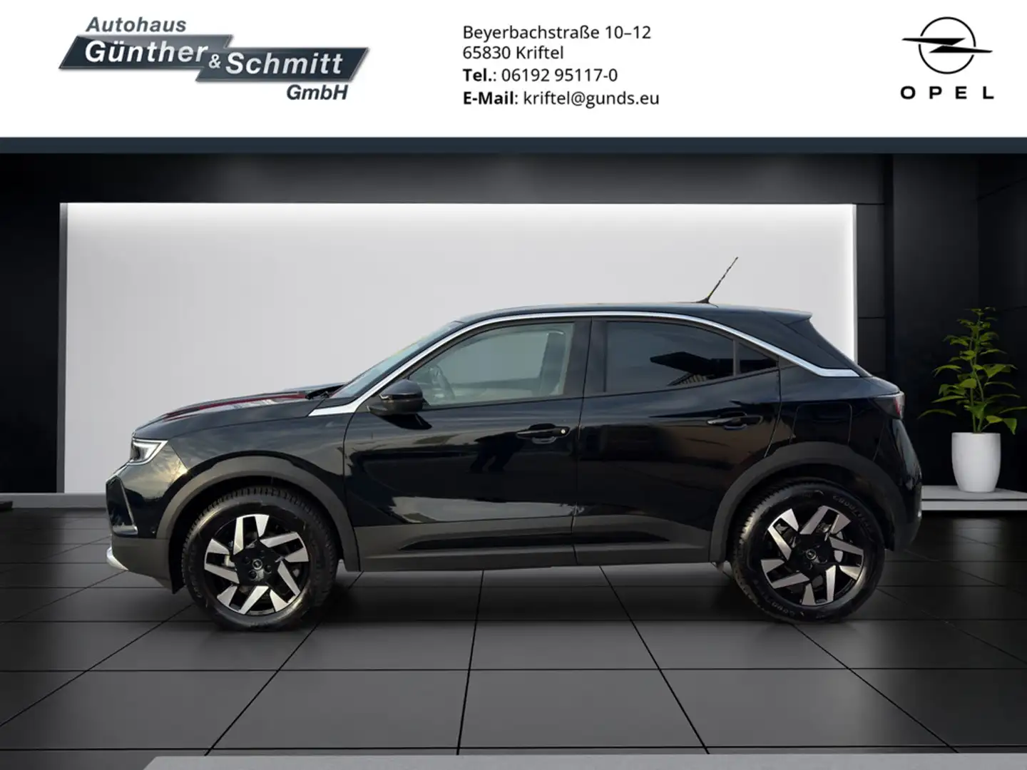 Opel Mokka 1.2 Elegance SHZ KAMERA NAVI ACC LED Schwarz - 1