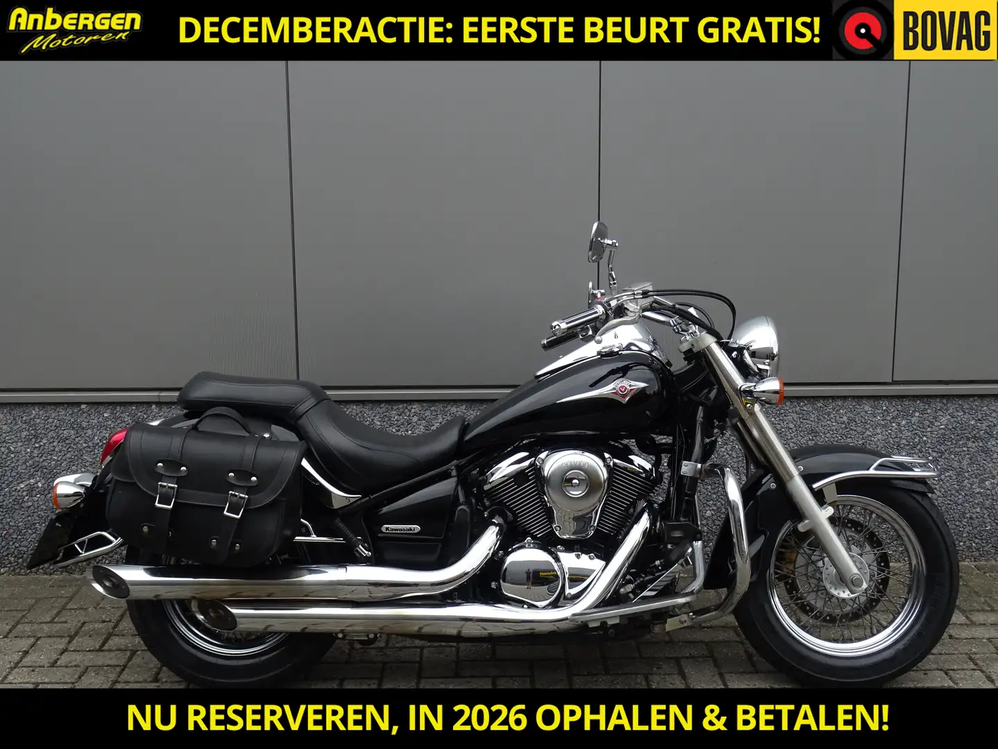 Kawasaki VN 900 CLASSIC Zwart - 1