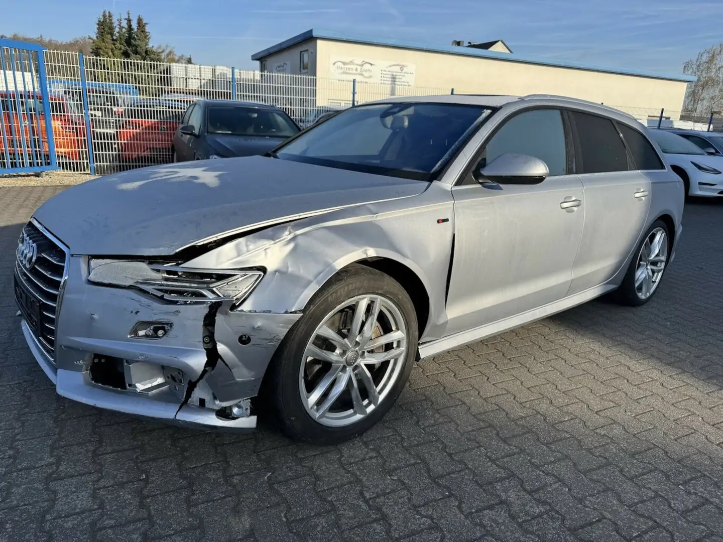 Audi A6 3.0 TDI, Euro 6 quattro, AHK, S-Line Grau - 1