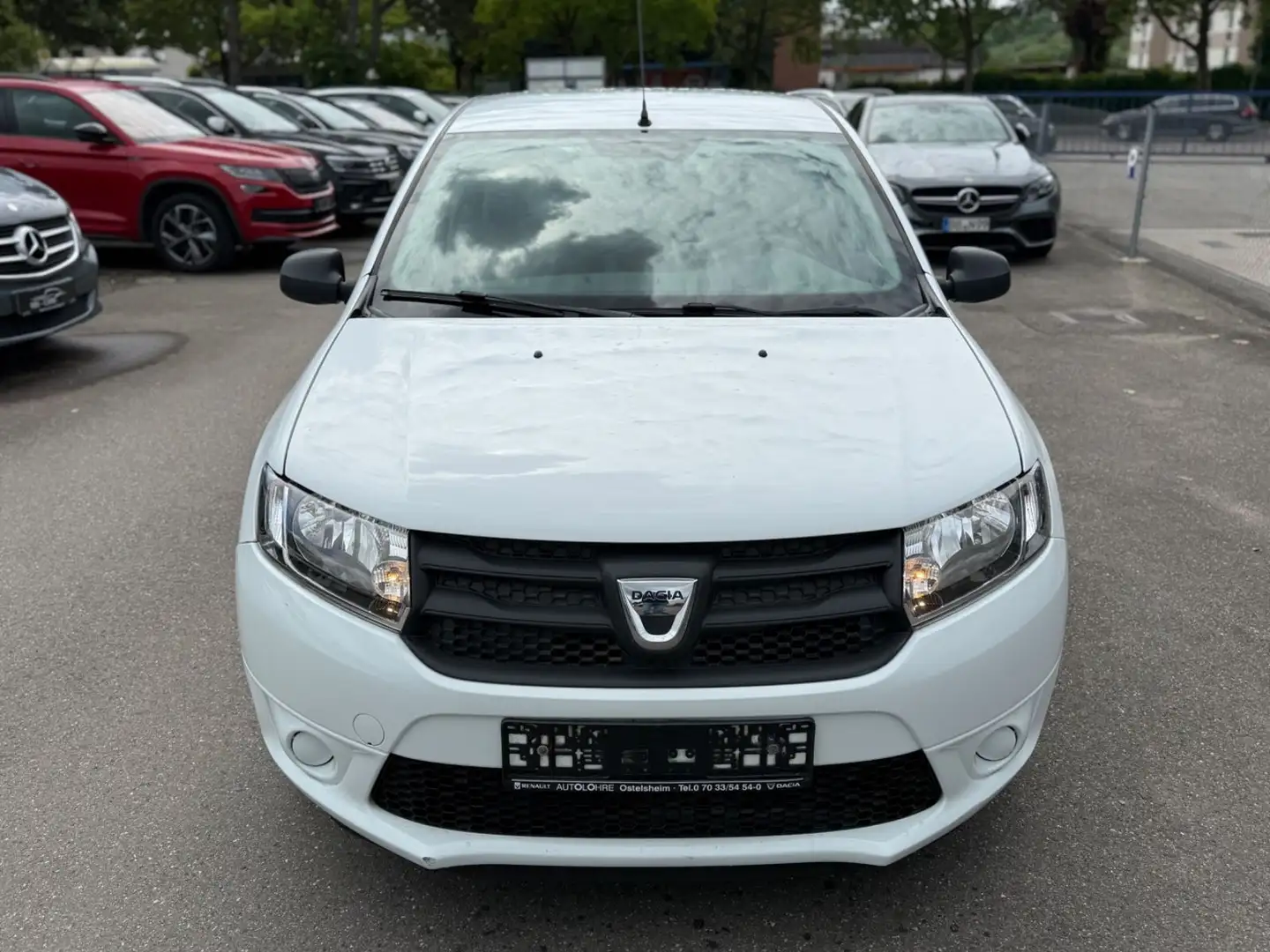 Dacia Sandero II Ambiance*AHK*TÜV08/2026*1.HAND* Weiß - 2