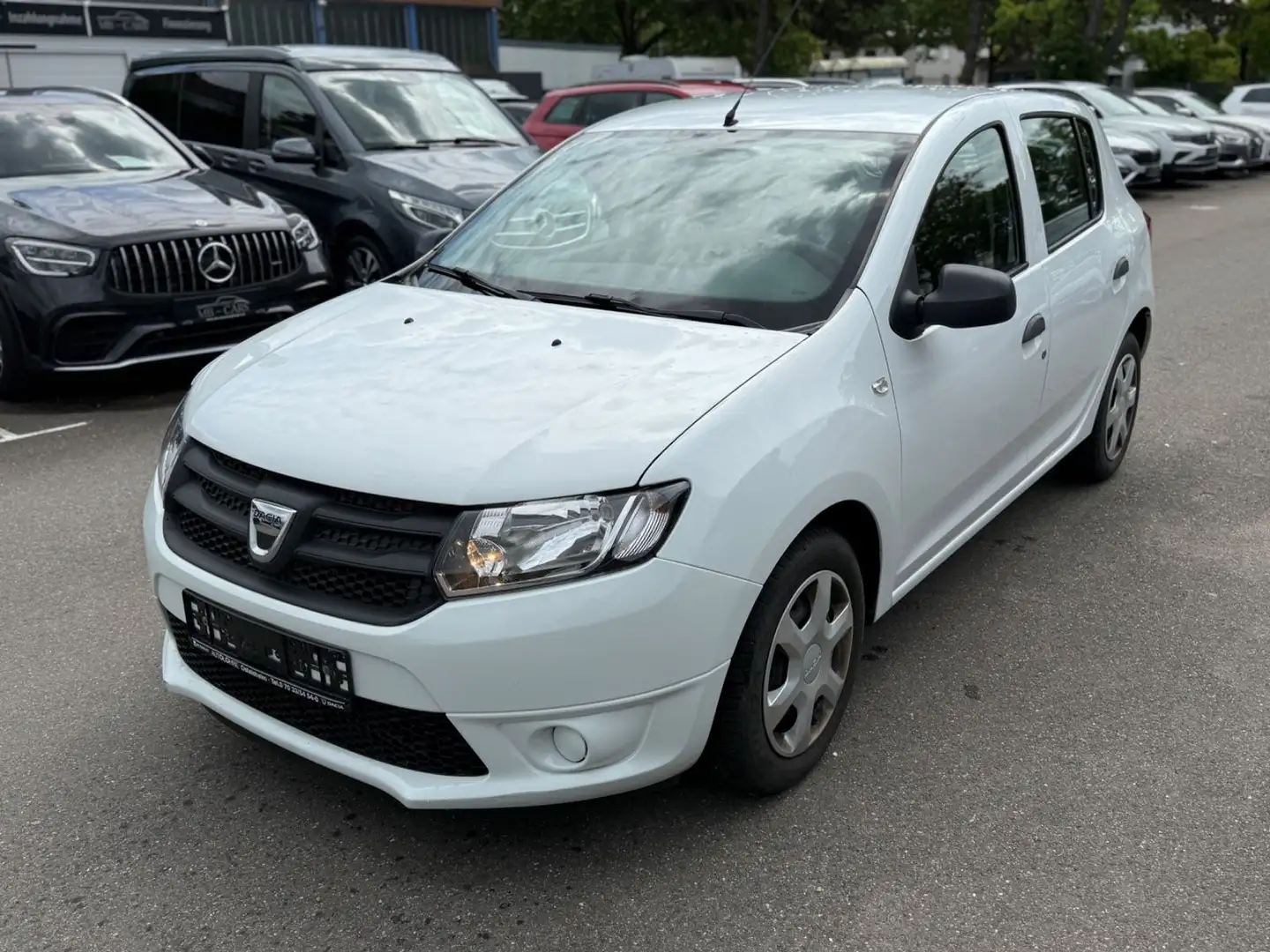 Dacia Sandero II Ambiance*AHK*TÜV08/2026*1.HAND* Weiß - 1