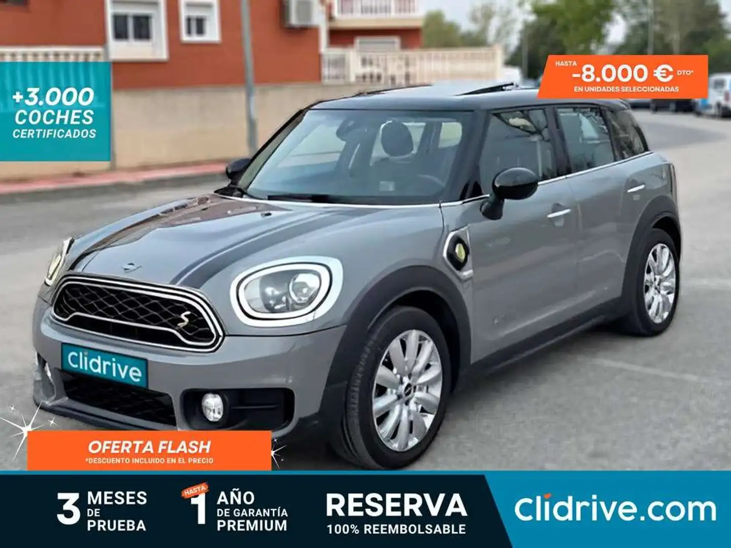 MINI Cooper Countryman S E ALL4 Gris - 1