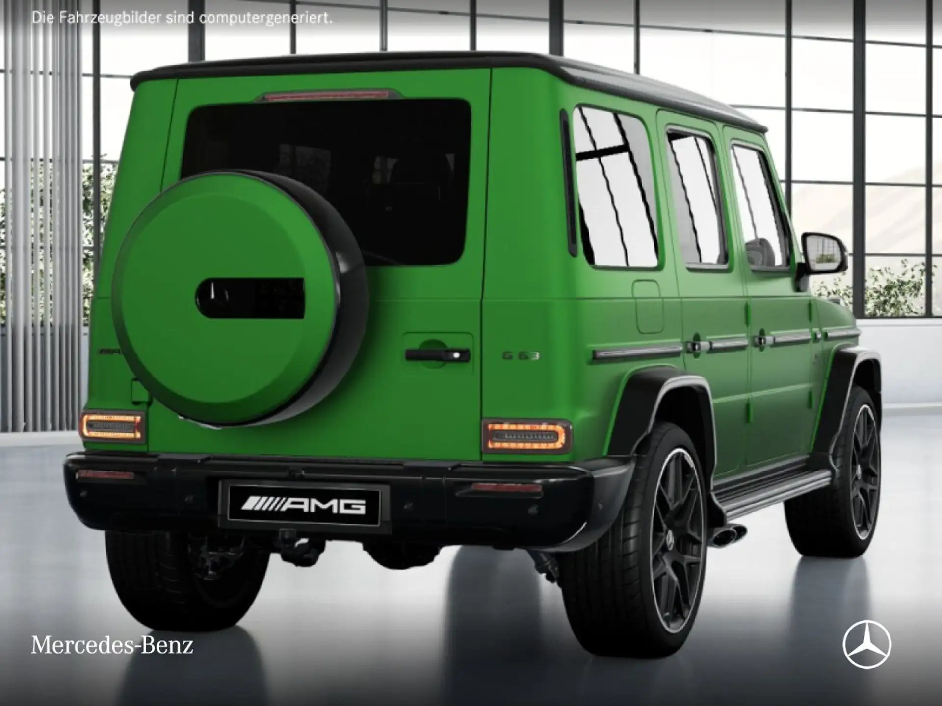 벤츠 G-Class G 63 AMG 2025 초록 사진 4