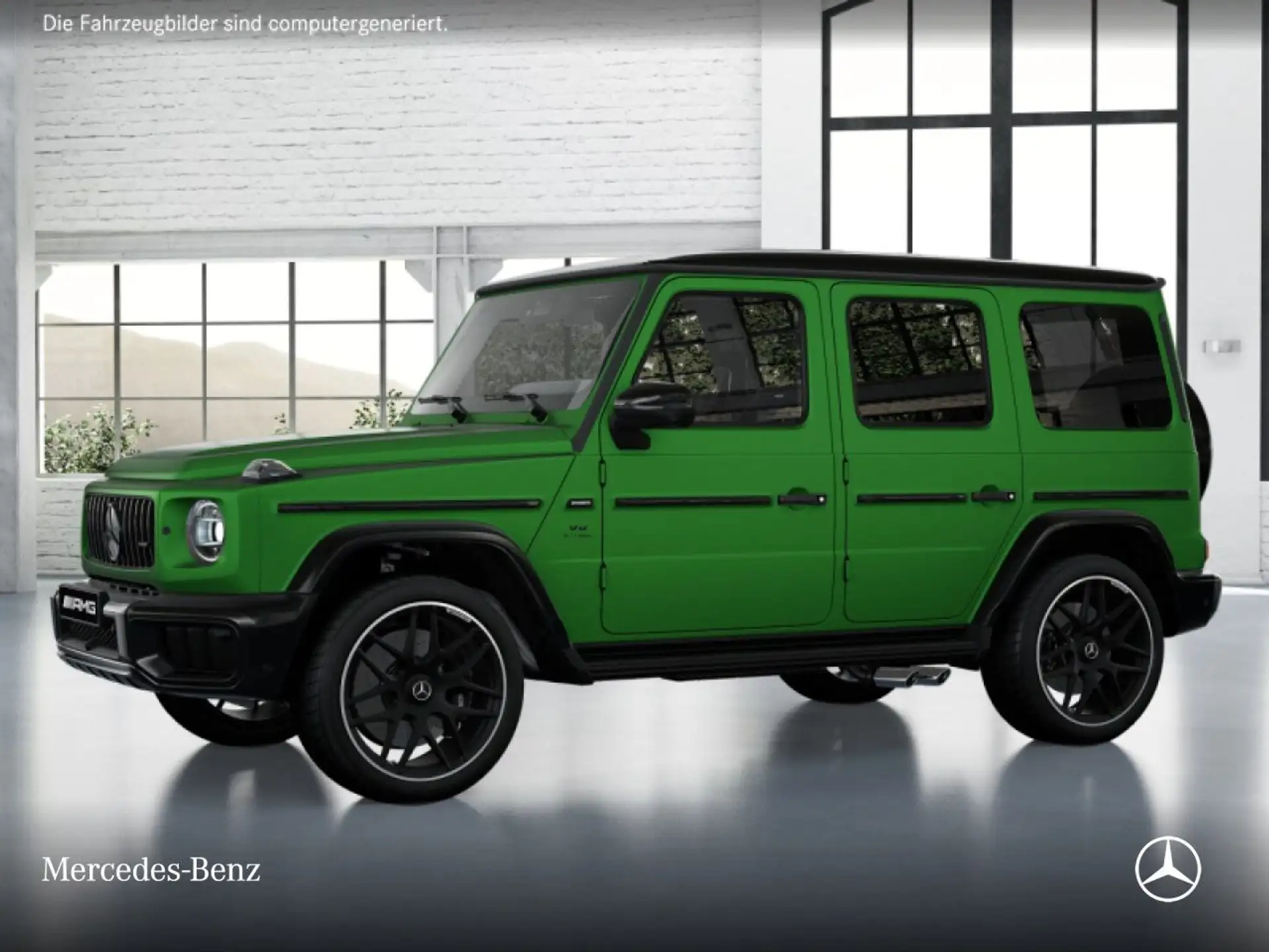 벤츠 G-Class G 63 AMG 2025 초록 사진 3