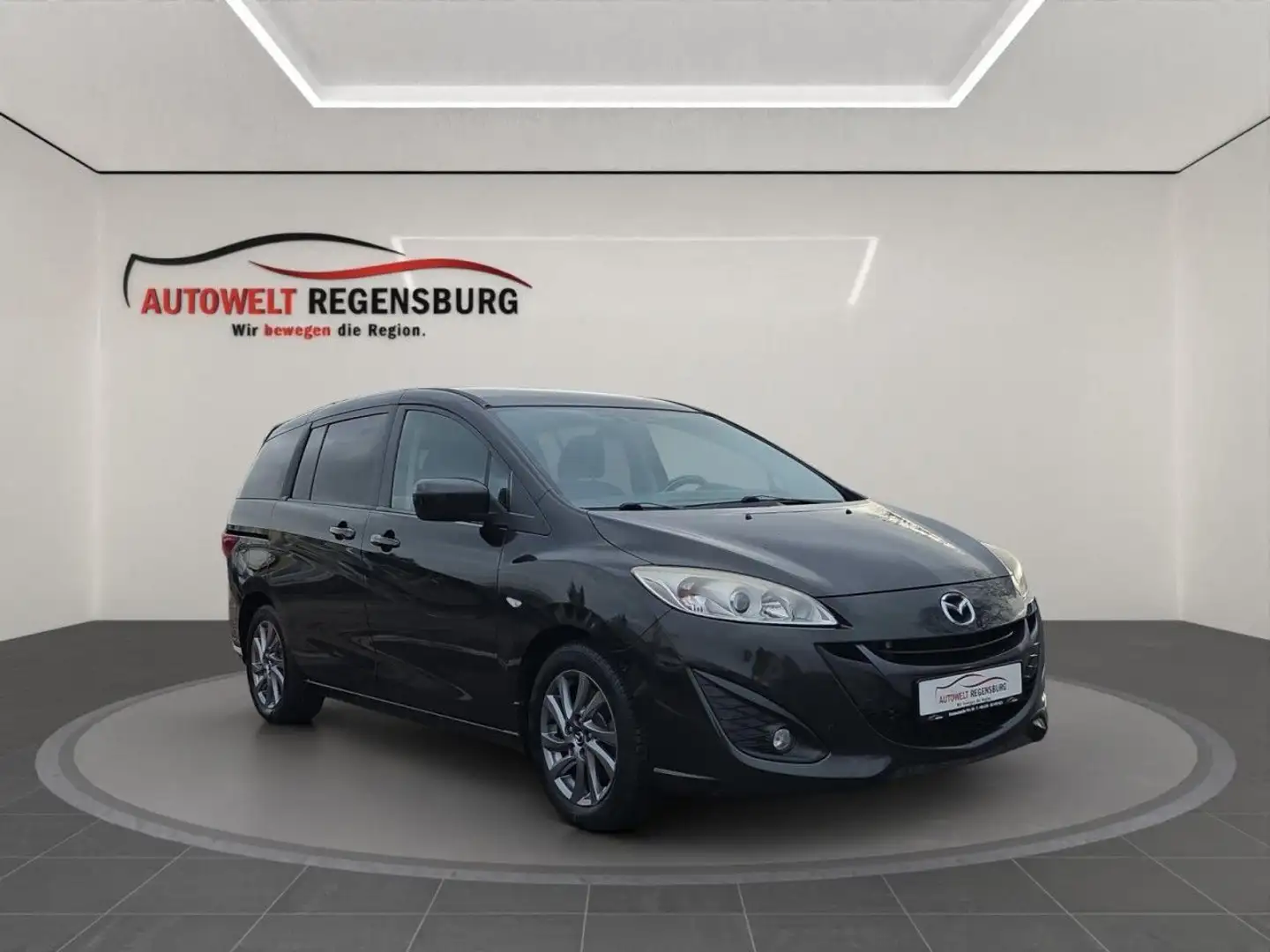 Mazda 5 1.6 NAVI XEN 7SITZ EDITION ALU SHZ Klima Navi Nero - 1