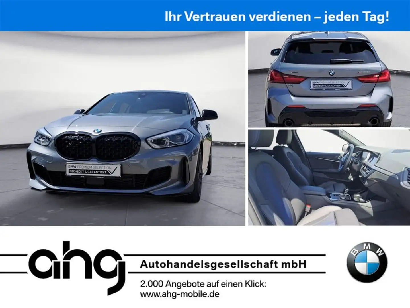 BMW 135 i xDrive Edition Colorvision PDC Lenkradh. Gri - 1