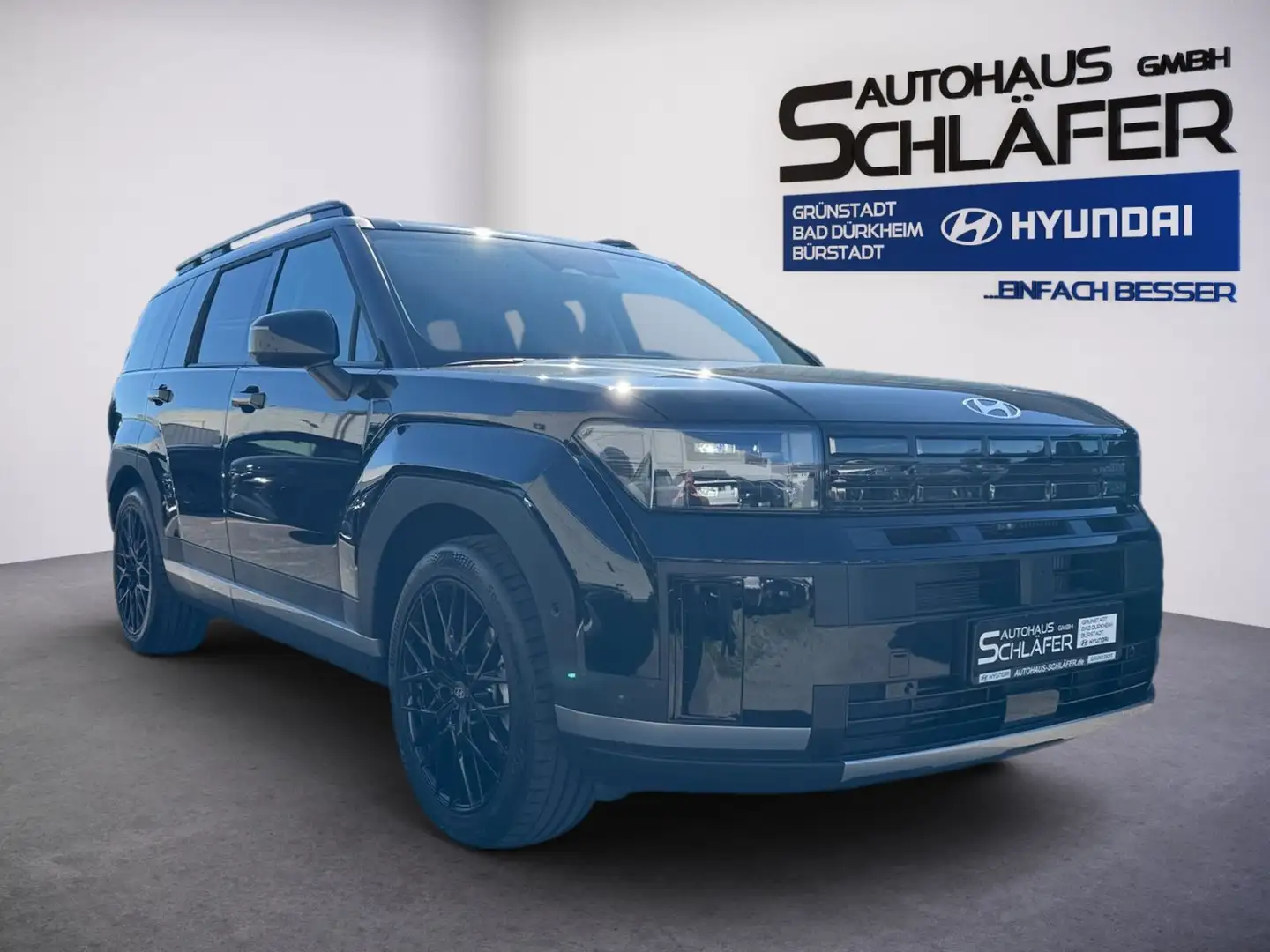 Hyundai SANTA FE 1.6T-GDI Intro Hybrid 4WD Leder Schwarz - 2