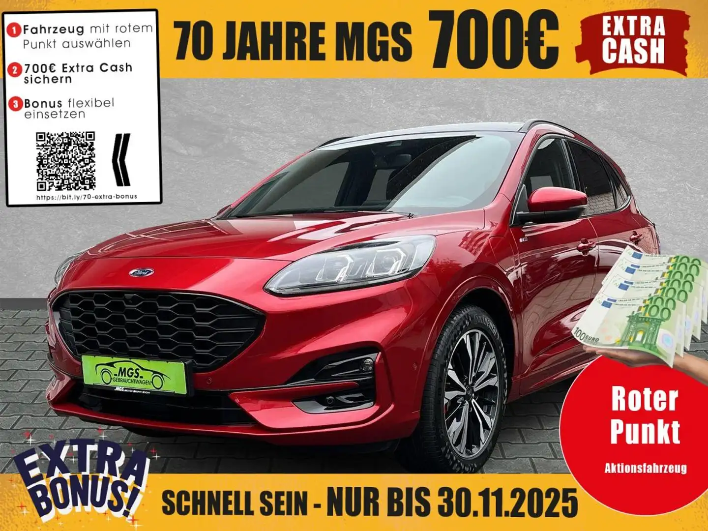 Ford Kuga Plug-In Hybrid ST-Line X BT #NAVI Rouge - 1
