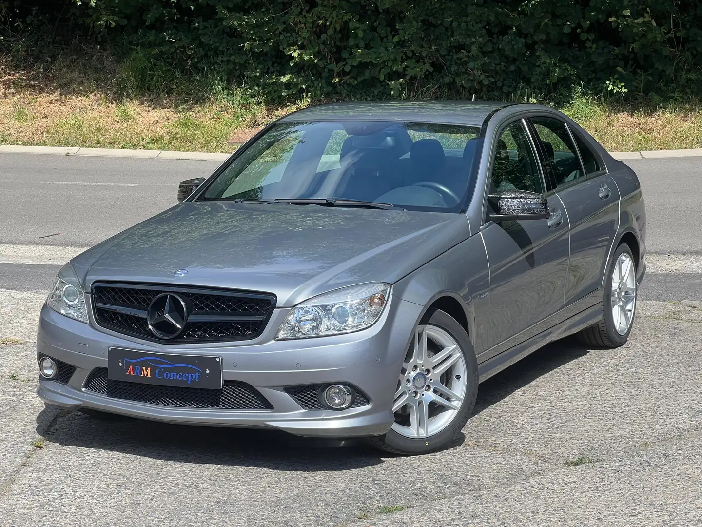 Mercedes-Benz C 200 Pack AMG garantie 12 Mois Gris - 1