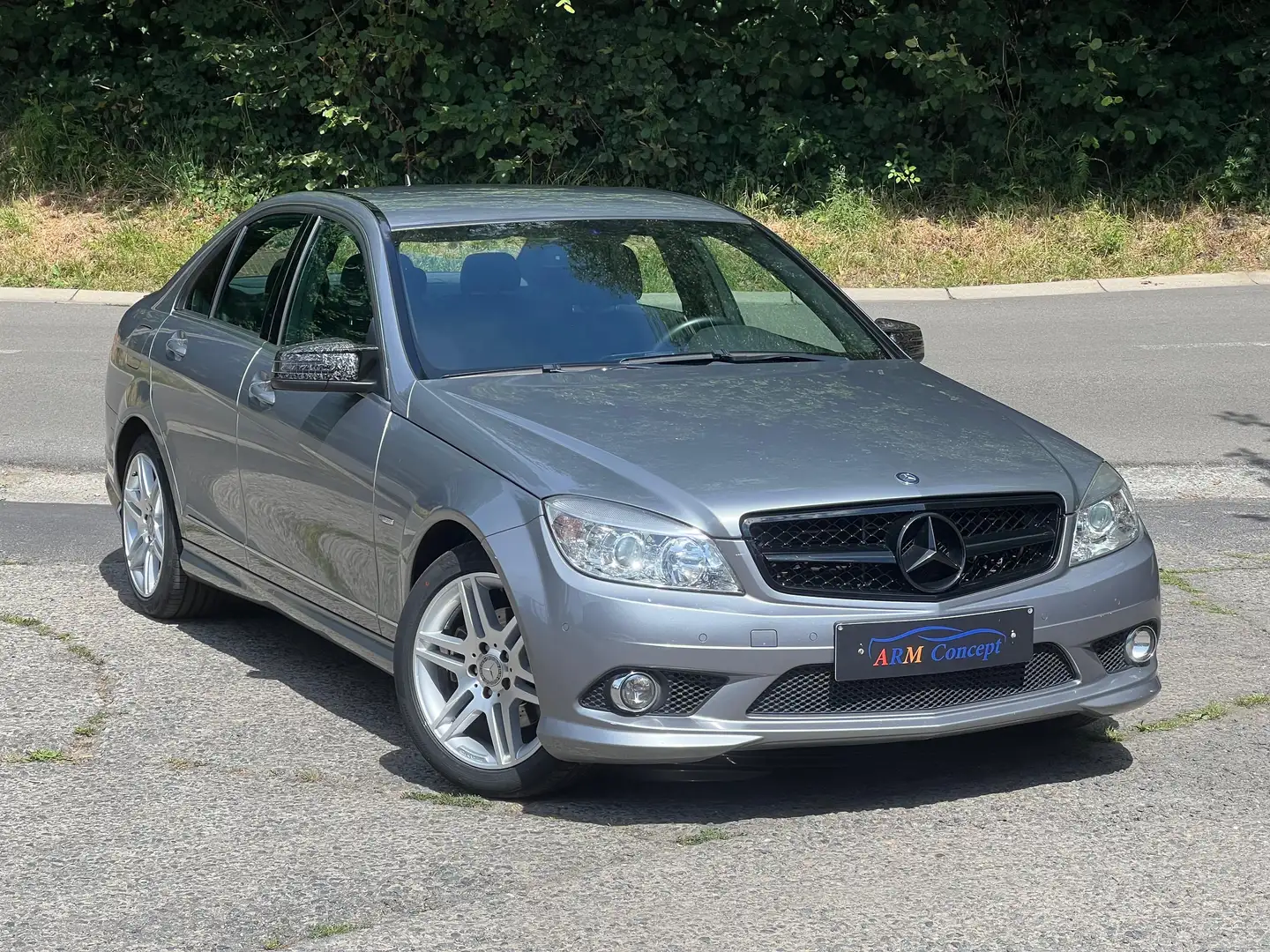 Mercedes-Benz C 200 Pack AMG garantie 12 Mois Gris - 2