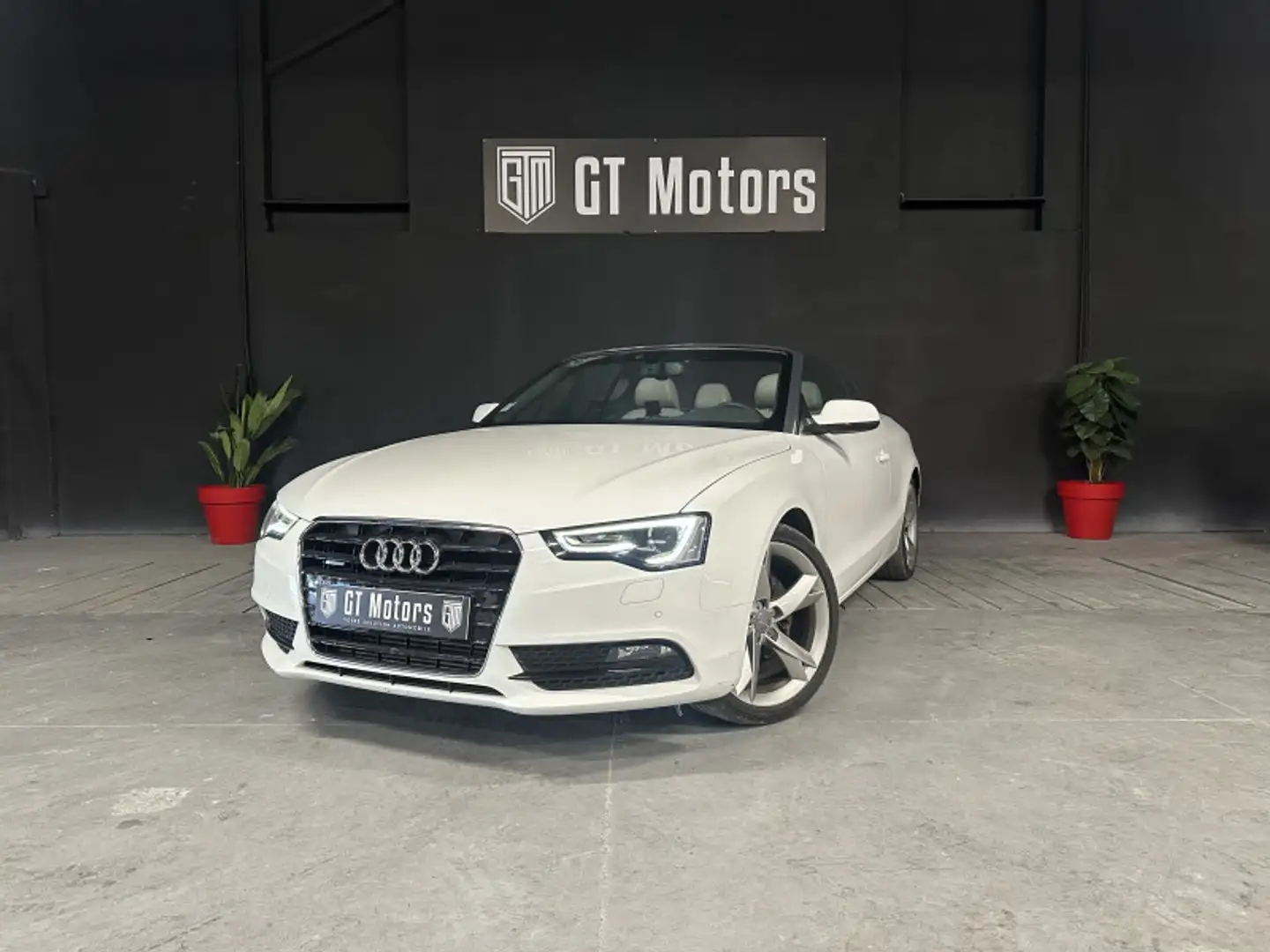 Audi Cabriolet 3.0 V6 TDI 245CH AVUS QUATTRO S TRONIC 7 Bianco - 1
