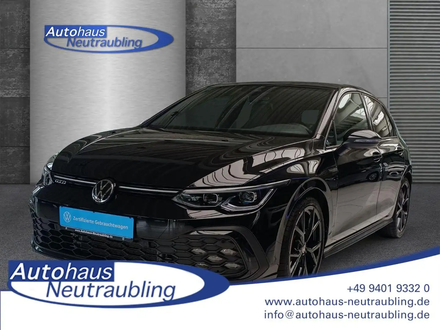 Volkswagen Golf 8 2.0 TDI "GTD" 200 PS DSG+NAVI+SHZ+AHK+ACC+ Noir - 1