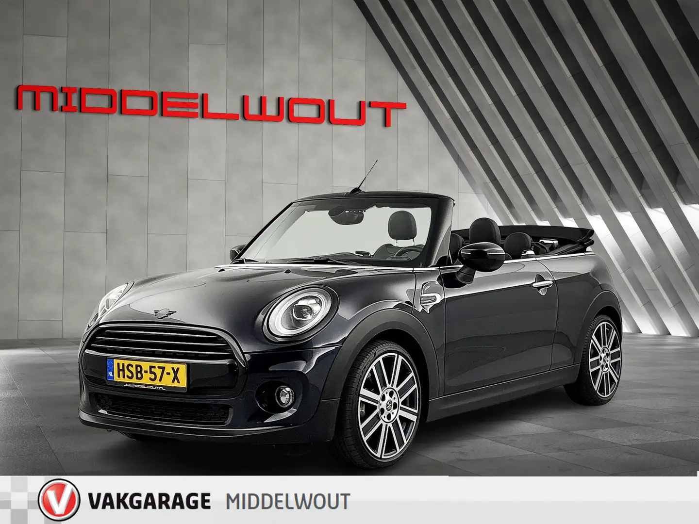 MINI Cooper Cabrio Mini 1.5 Chili/Navi/Carplay/18"/Stoev/Navi/BTW Noir - 1