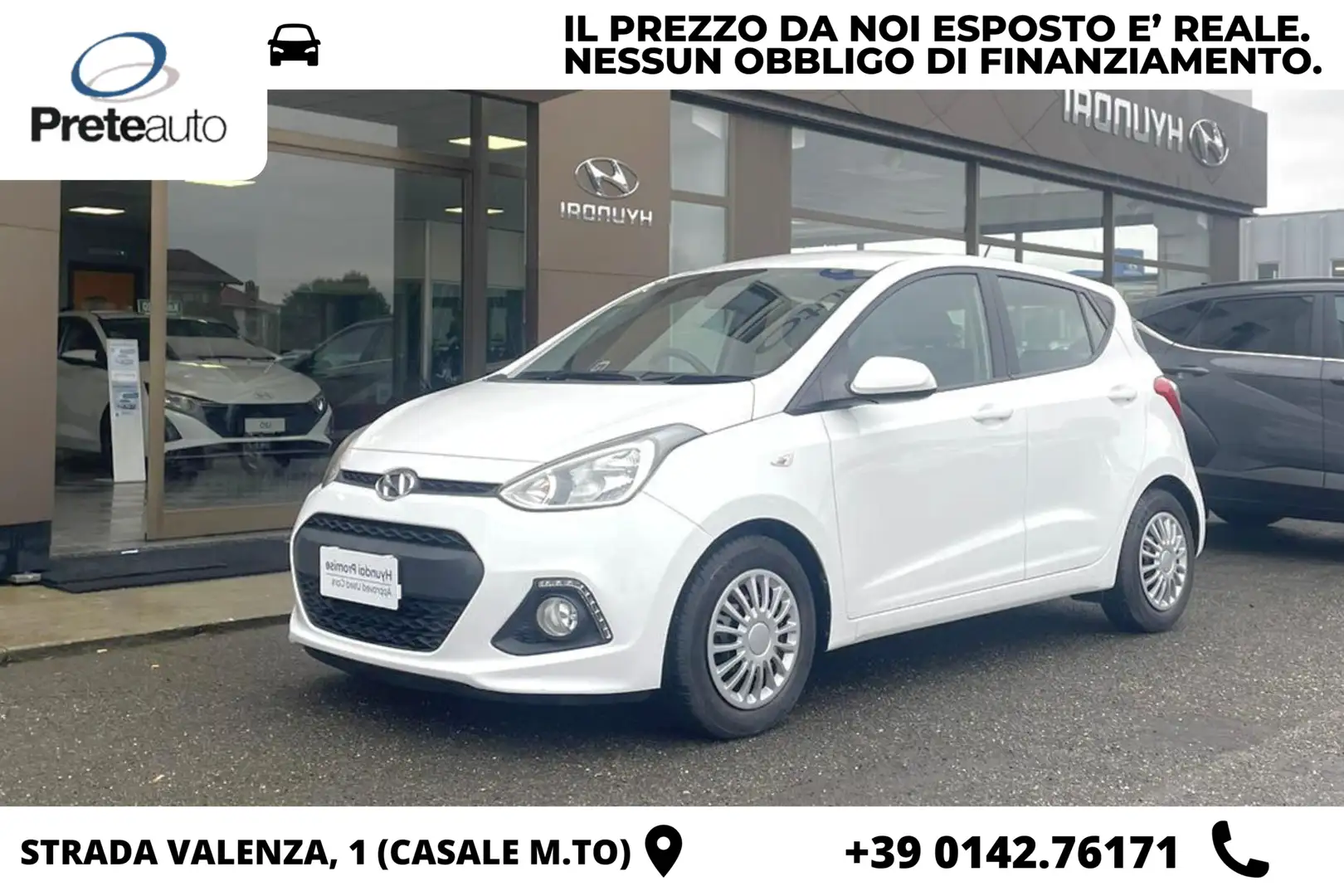 Hyundai i10 i10 1.0 MPI Comfort Bianco - 1