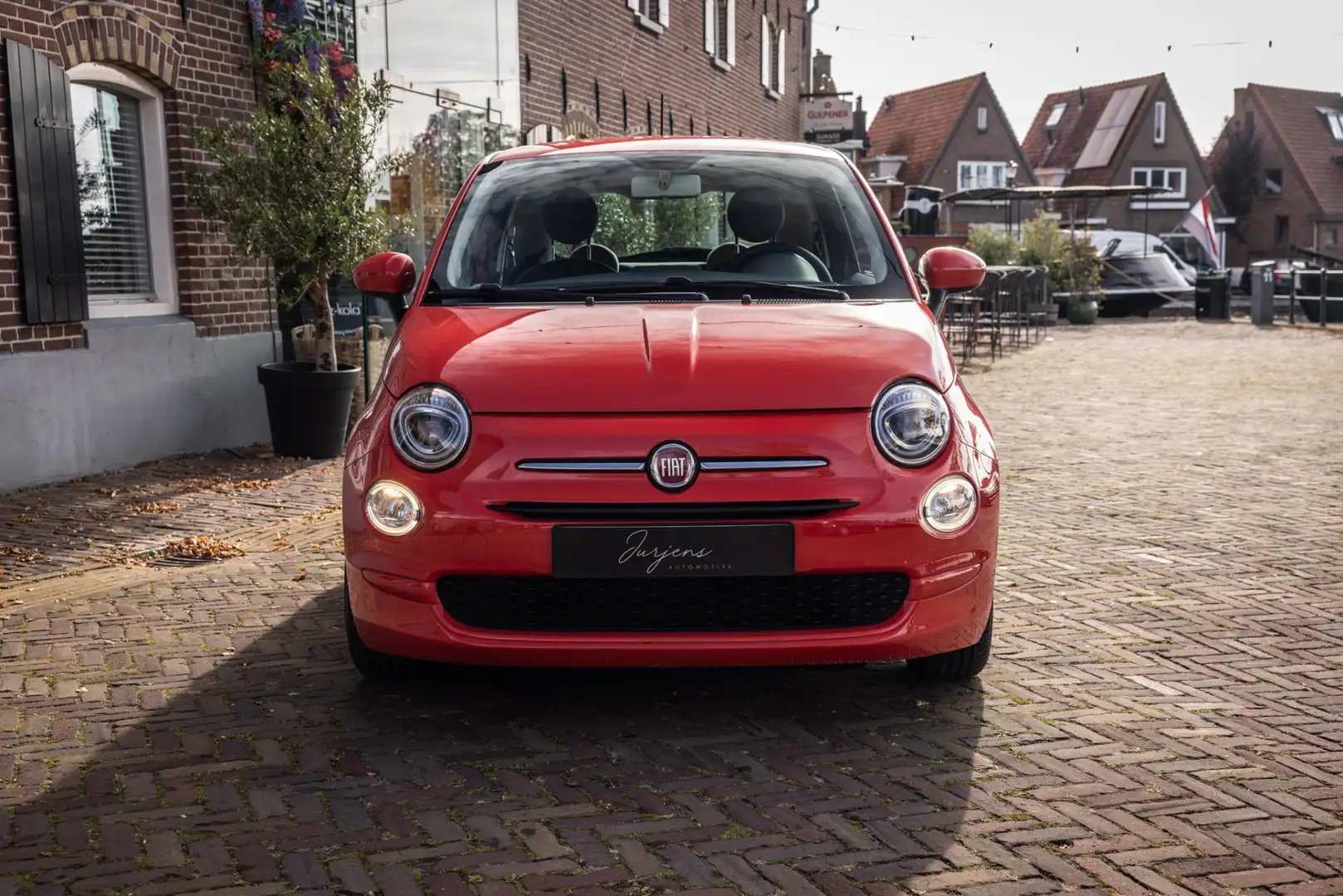 Fiat 500 1.0 TwinAir (60pk) AIRCO | CRUISE | Lage KM | LED Oranje - 2