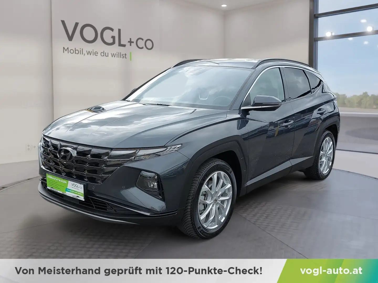 Hyundai TUCSON 1,6 T-GDI Plug-In Hybrid 4WD Prestige Grau - 1